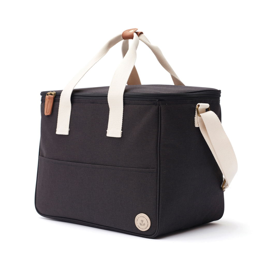 Zubehor, Tasche, Handtasche, Tragetasche, Kühltasche, Tragetasche, Canvas, Schwarz, Reißverschluss