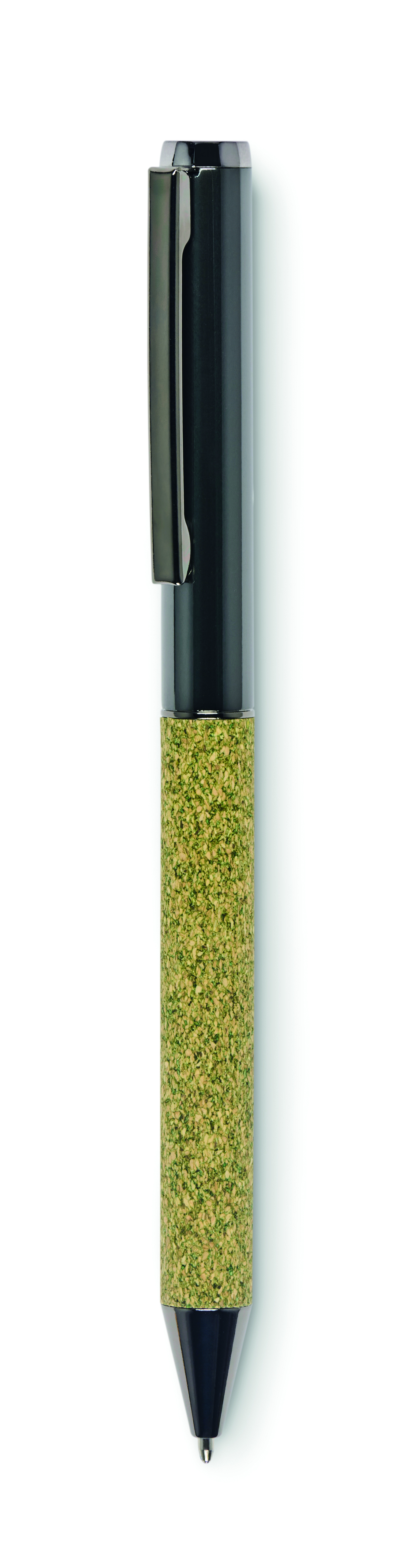 Kugelschreiber, Kugelschreiber mit Kork, Kork-Griff, Schreibgerät, Grüner Kork, Kugelschreiber, Kork-Griff, Kugelschreiber-Gehäuse, Kugelschreiber-Mine, Schaft, Kugelschreiber, Kork, grüner Kork, Schreiber, Kugelschreiber mit Kork, Clip, Klickmechanik