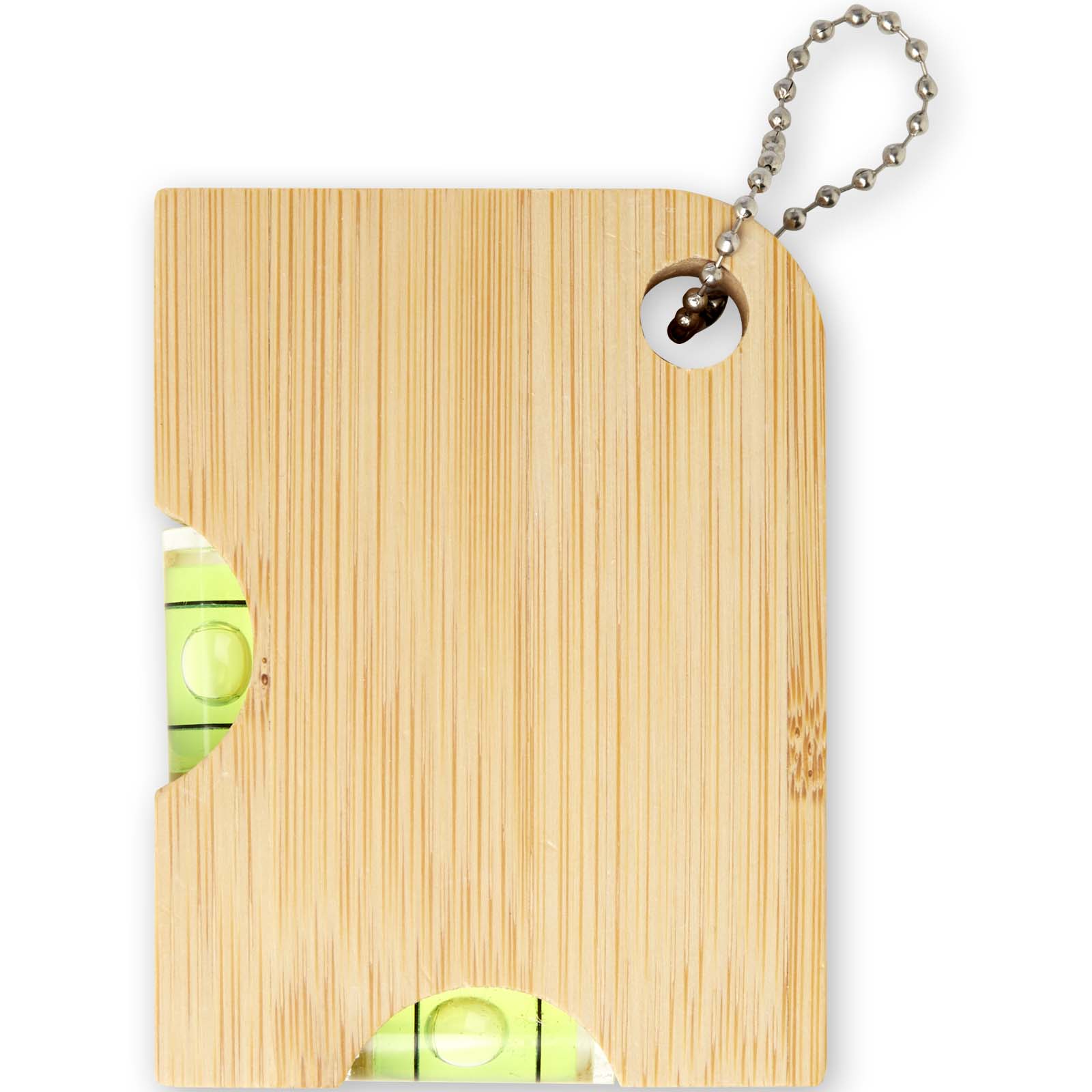 Holz, Schlüsselanhänger, Holzbrett, Mini-Warngerät, Nivellierwerkzeug