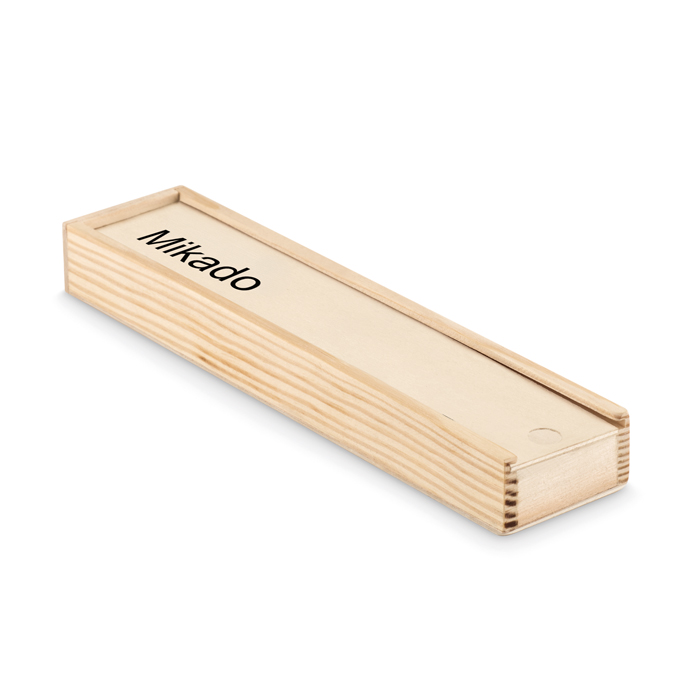 Holzbox, Schiebebox, Mikado-Box, Holz Maserung, Aufbewahrungsbox