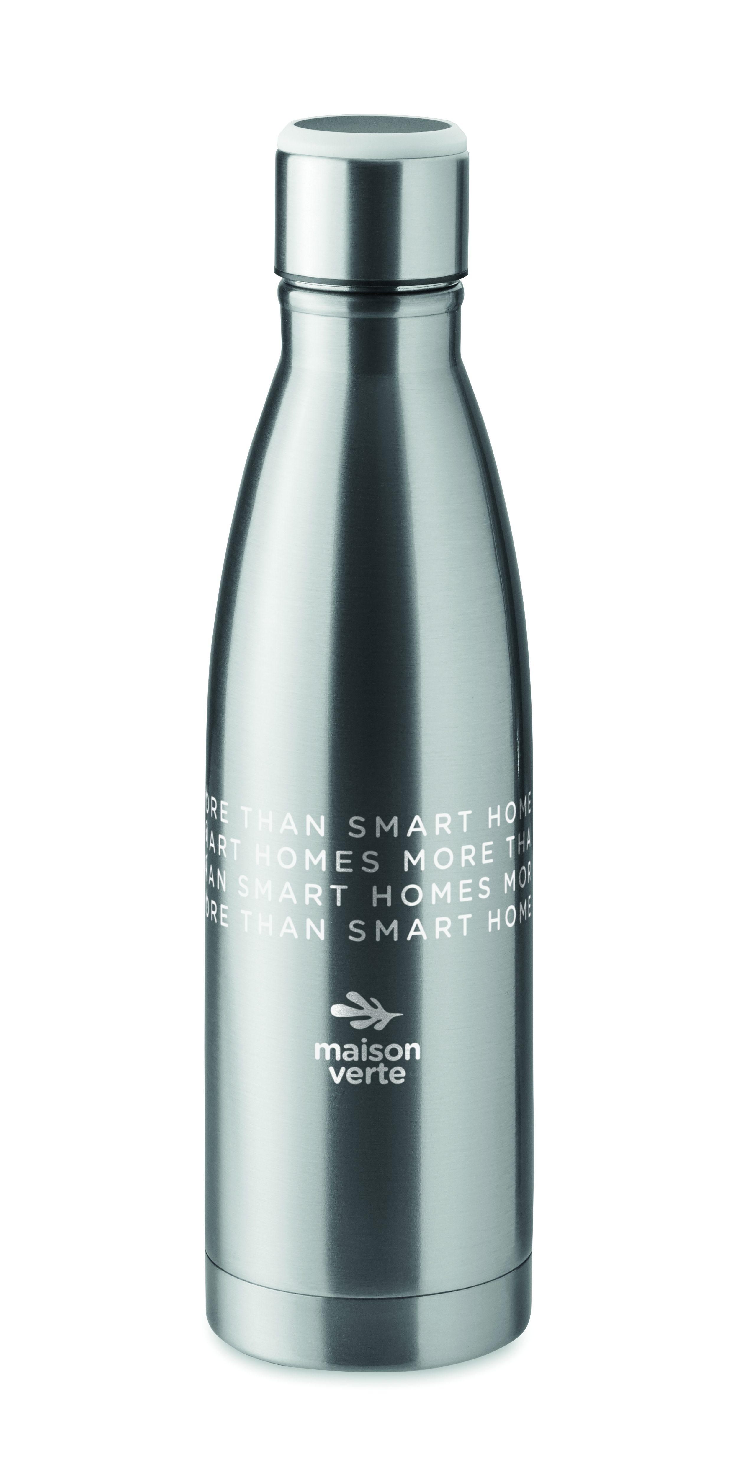 Flasche, Stahl, Isolierflasche, Silber, Trinkflasche