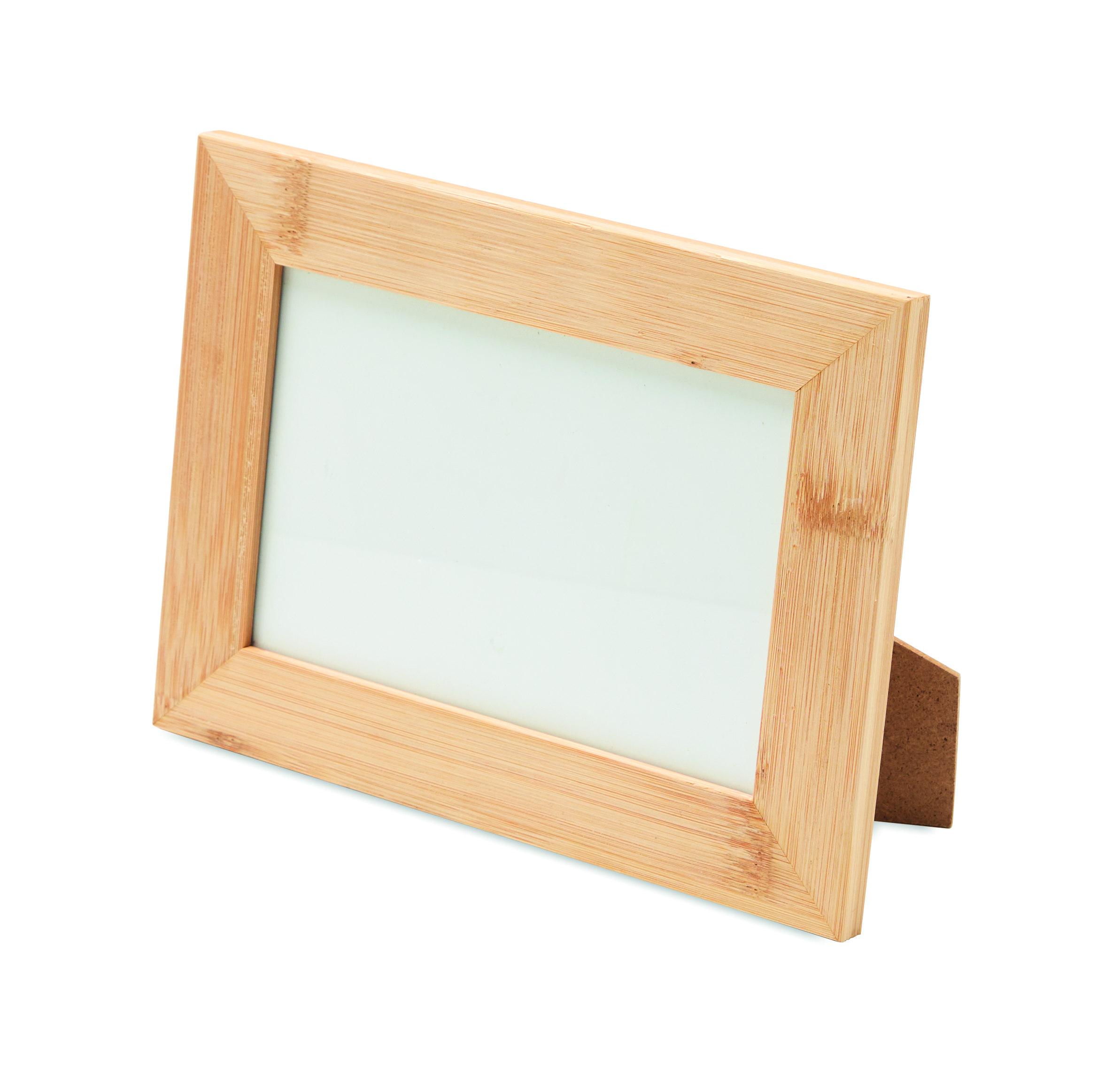 Holzrahmen, Foto Rahmen, Bilderrahmen, Bambus, Pergamentglas