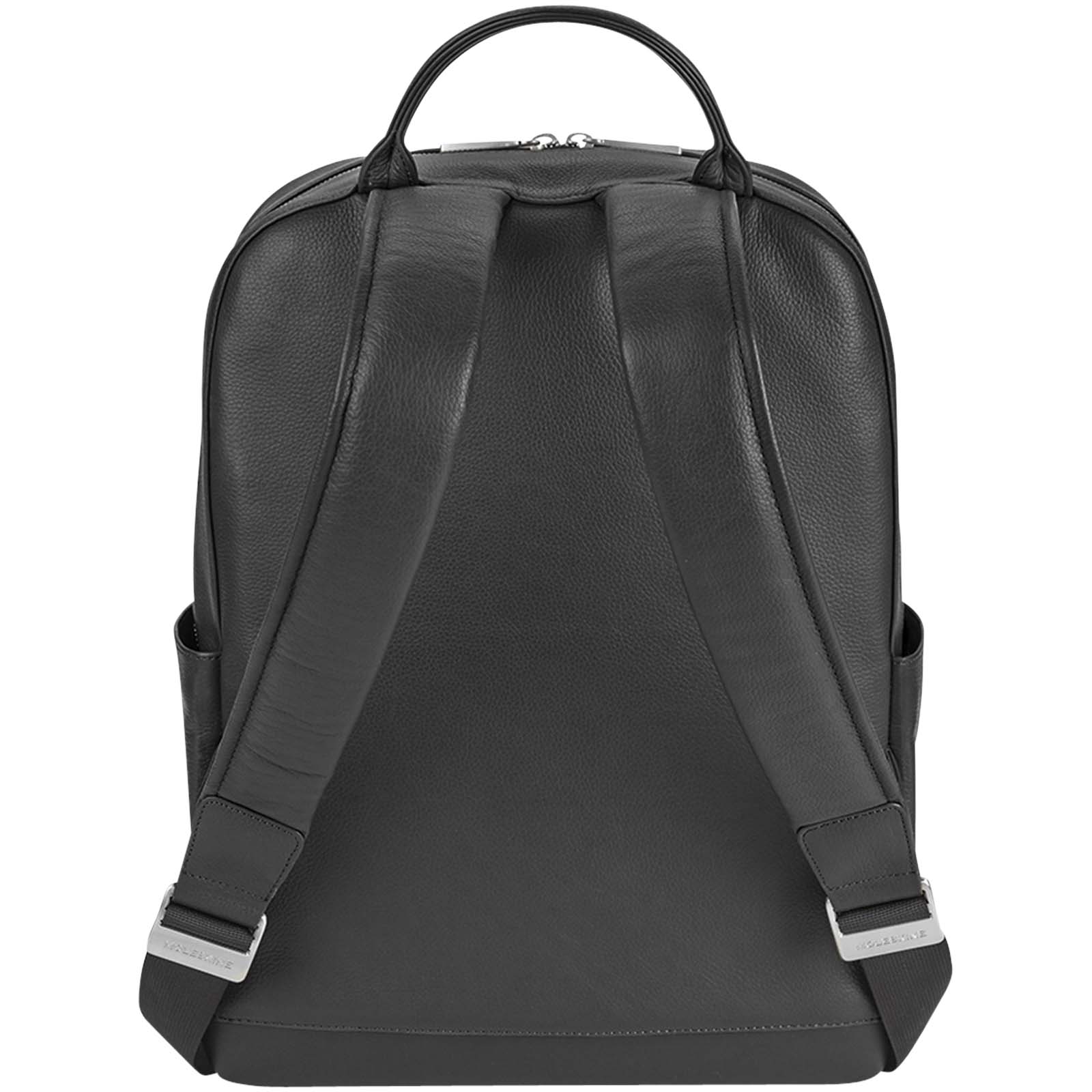 Rucksack, Leder, Schwarz, Rucksacktragegurte, Backpack