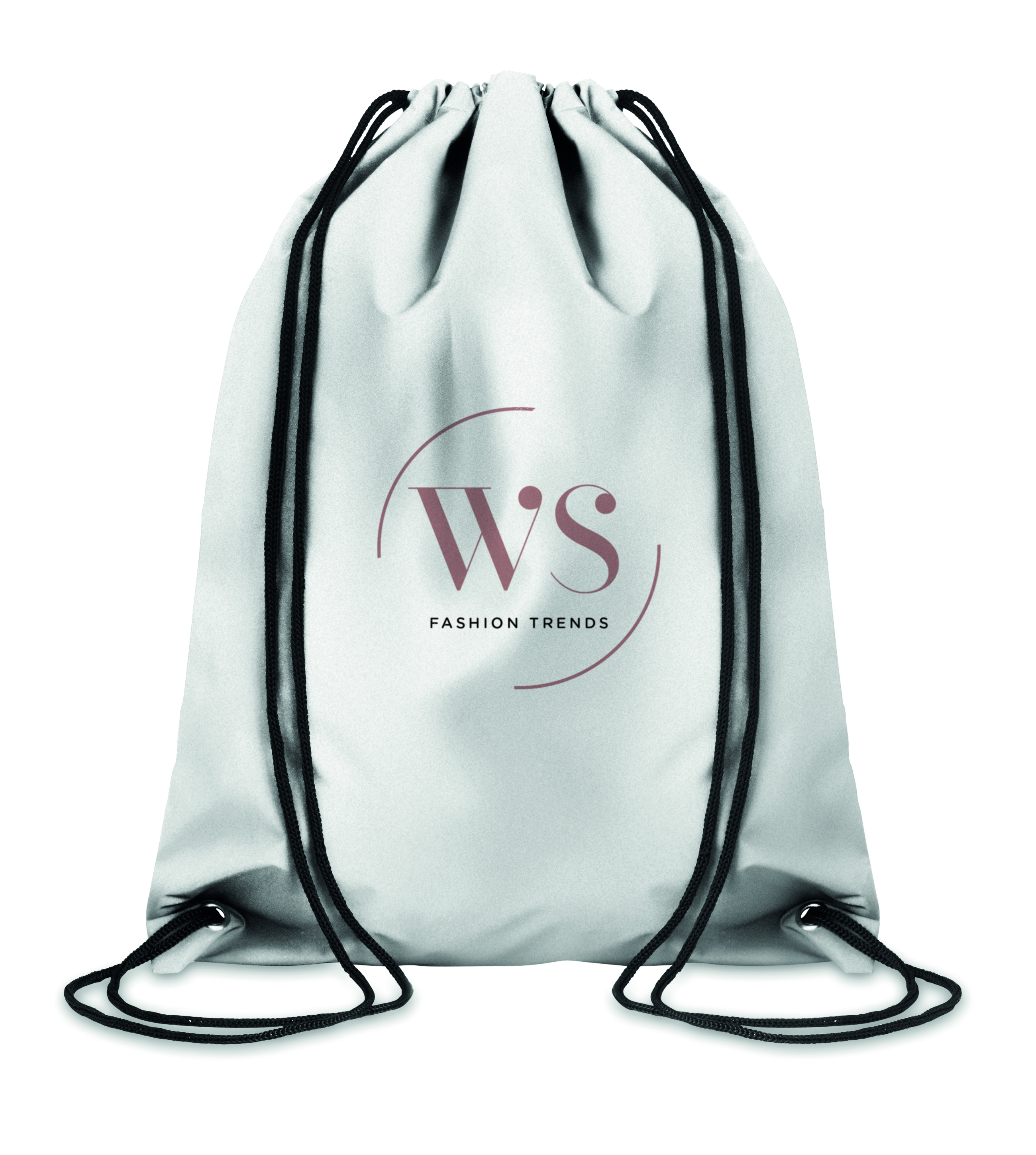 drawstring bag, Gym bag, Rucksack, weiches Material, Logo-Aufdruck