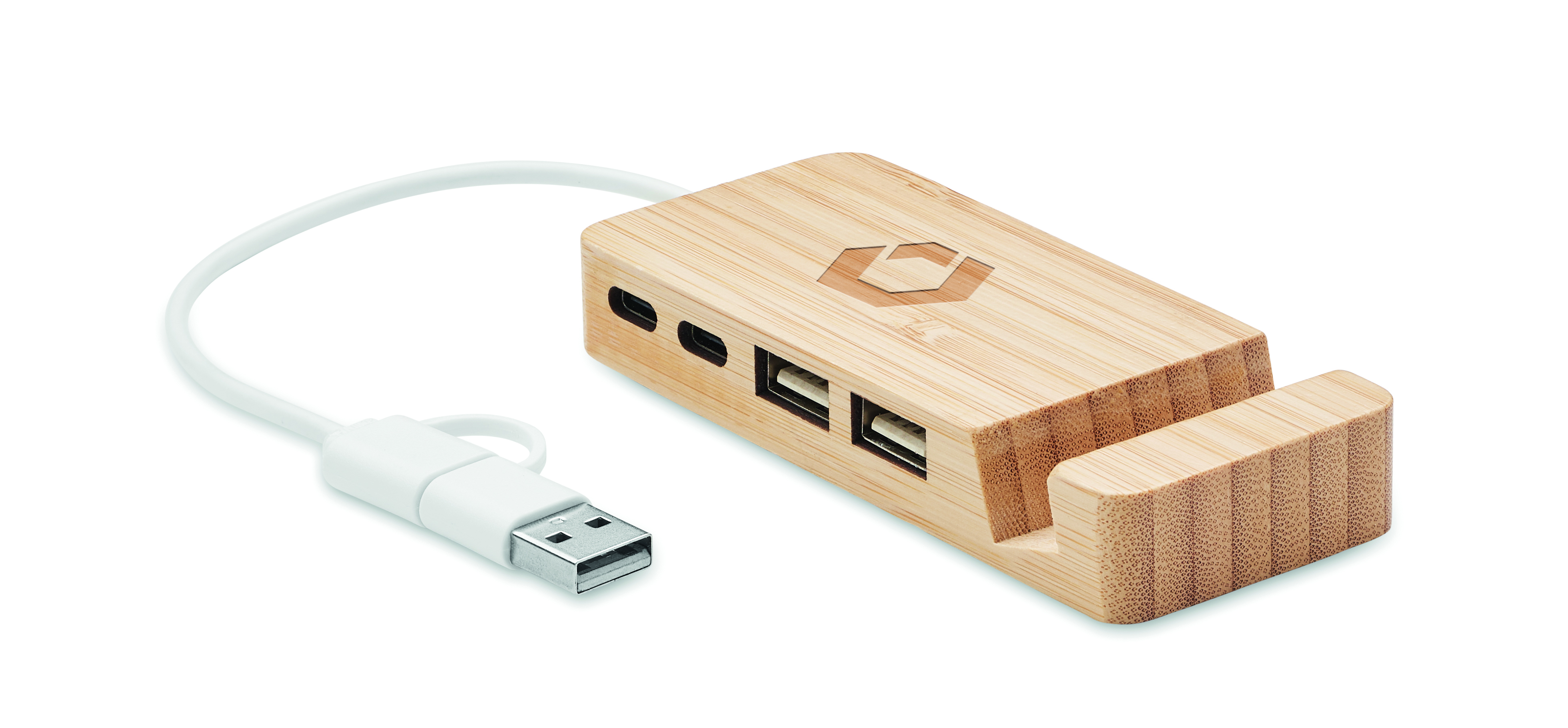 Holz-USB-Hub, USB-Hub, 4-Port, Holz, USB-Dongle, holz, usb-hub, usb, adapter, multiplus, USB-Hub, Holz, Silikon-Kabel, USB-A, Mehrfachanschluss, USB-Hub, Holz, USB, Hub, Dongle