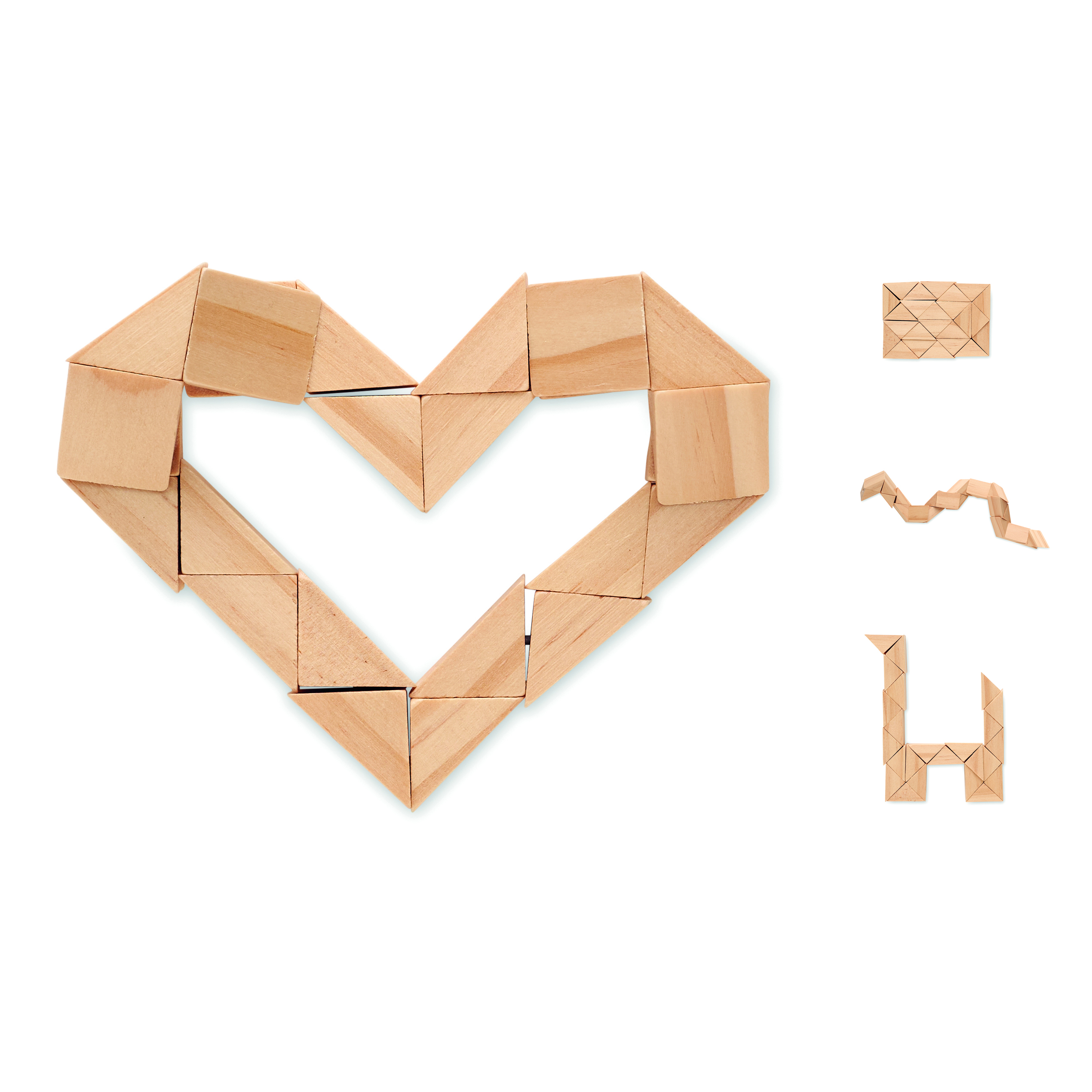 holzblöcke, herz-form, bauklötze, naturholz, kreativspielzeug