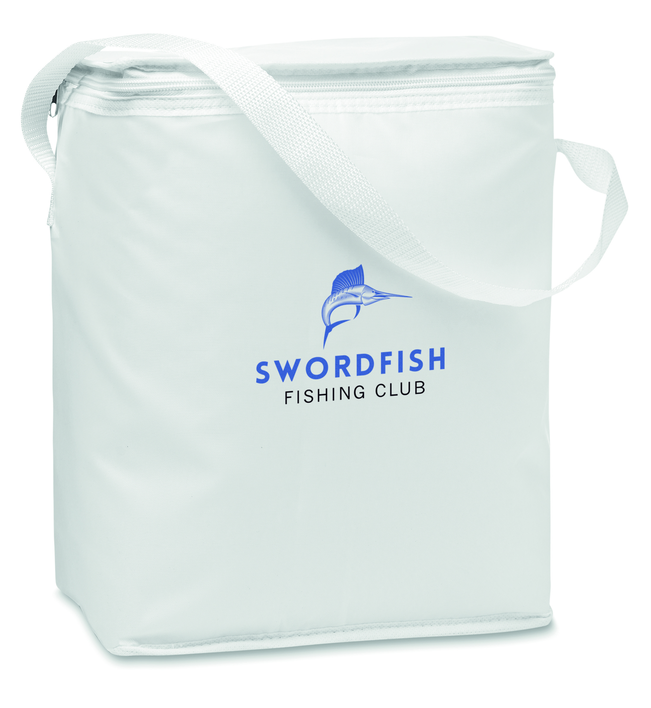 Fischertasche, Kühlbox, Tasche, Kühltasche, Schwertfisch Logo