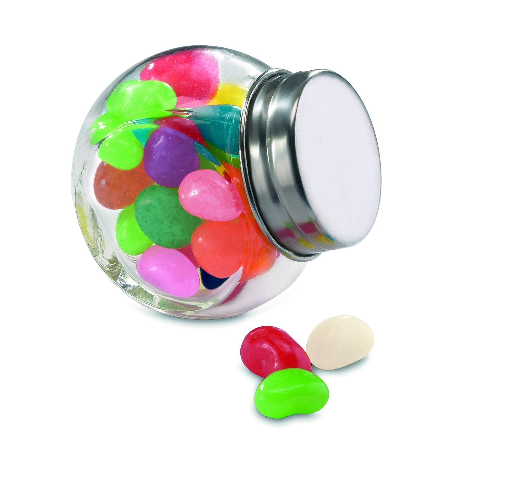 Dose, Bonbons, Glasdose, bunte Bonbons, Perlen?, Bonbons, Geleeartige Süßigkeiten, Glasdose, Bunte Süßigkeiten, Süßigkeiten-Behälter, Glitzersteine, Gummibonbons, Glasglasballon, verschiedene Farben, Süßigkeiten