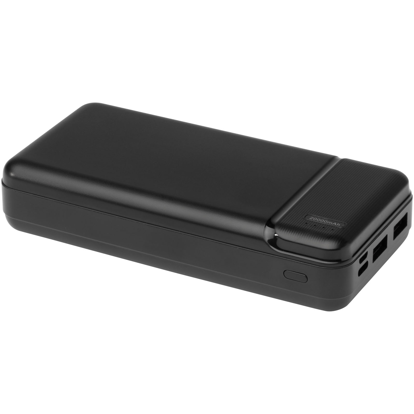 Power Bank, Externe Batterie, 20000mAh, Schwarz, Tragbares Ladegerät