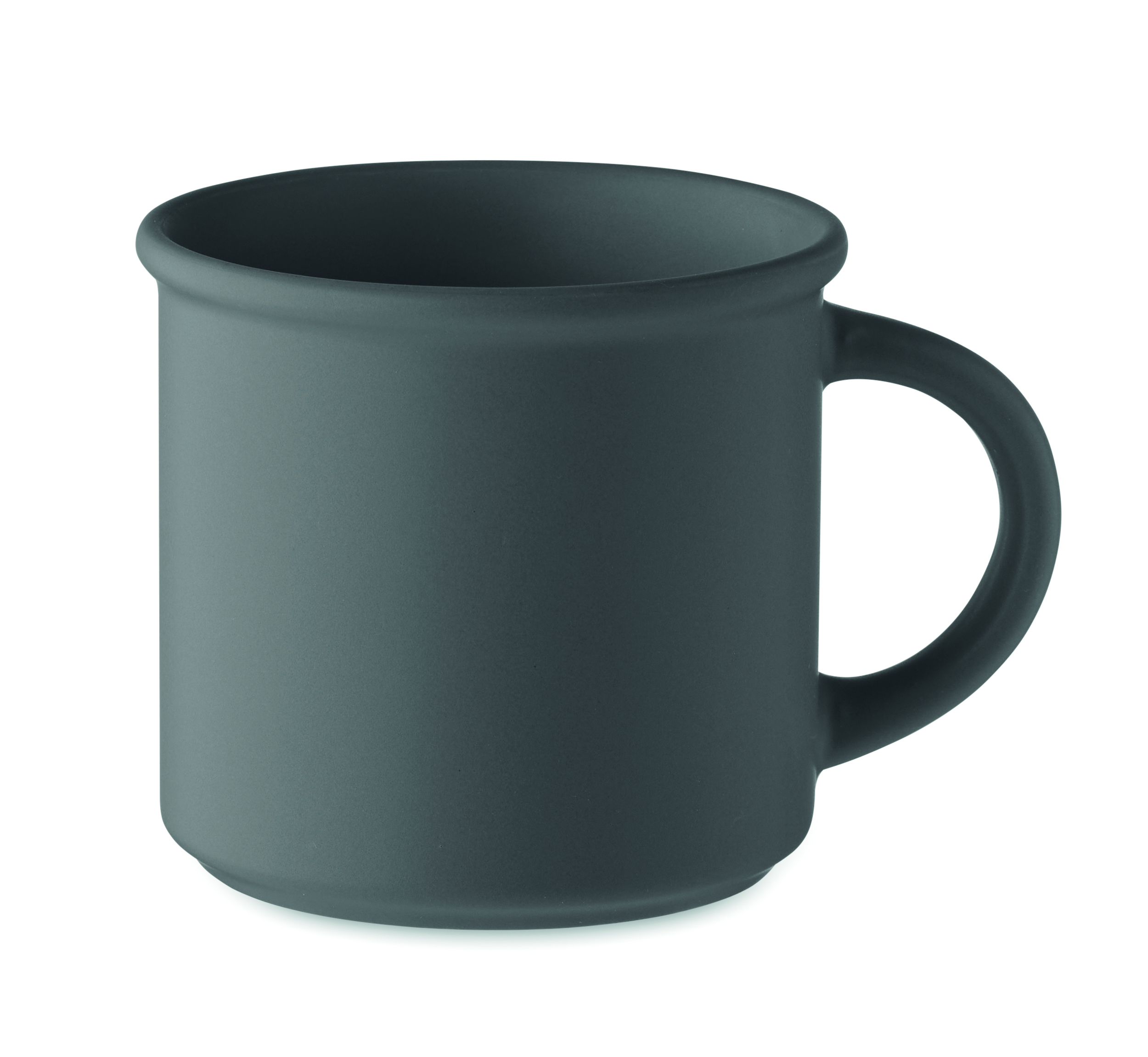 becher, mug, keramik, eingenorm, grün, Tasse, Becher, Keramik, Mattglas, Einfarbig, Becher, Mug, Tonfarbe, Dunkelgrau, Keramikbecher