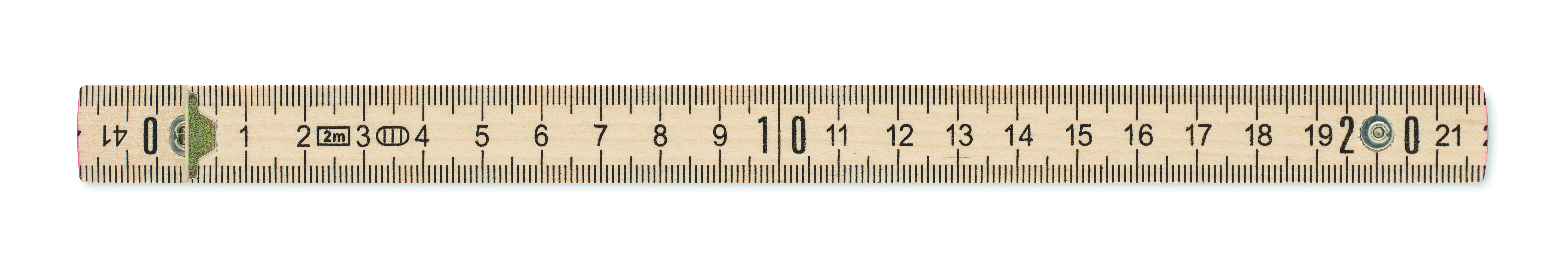 Maßband, Meterstab, Holz, Flachbandmaß, Skalierung