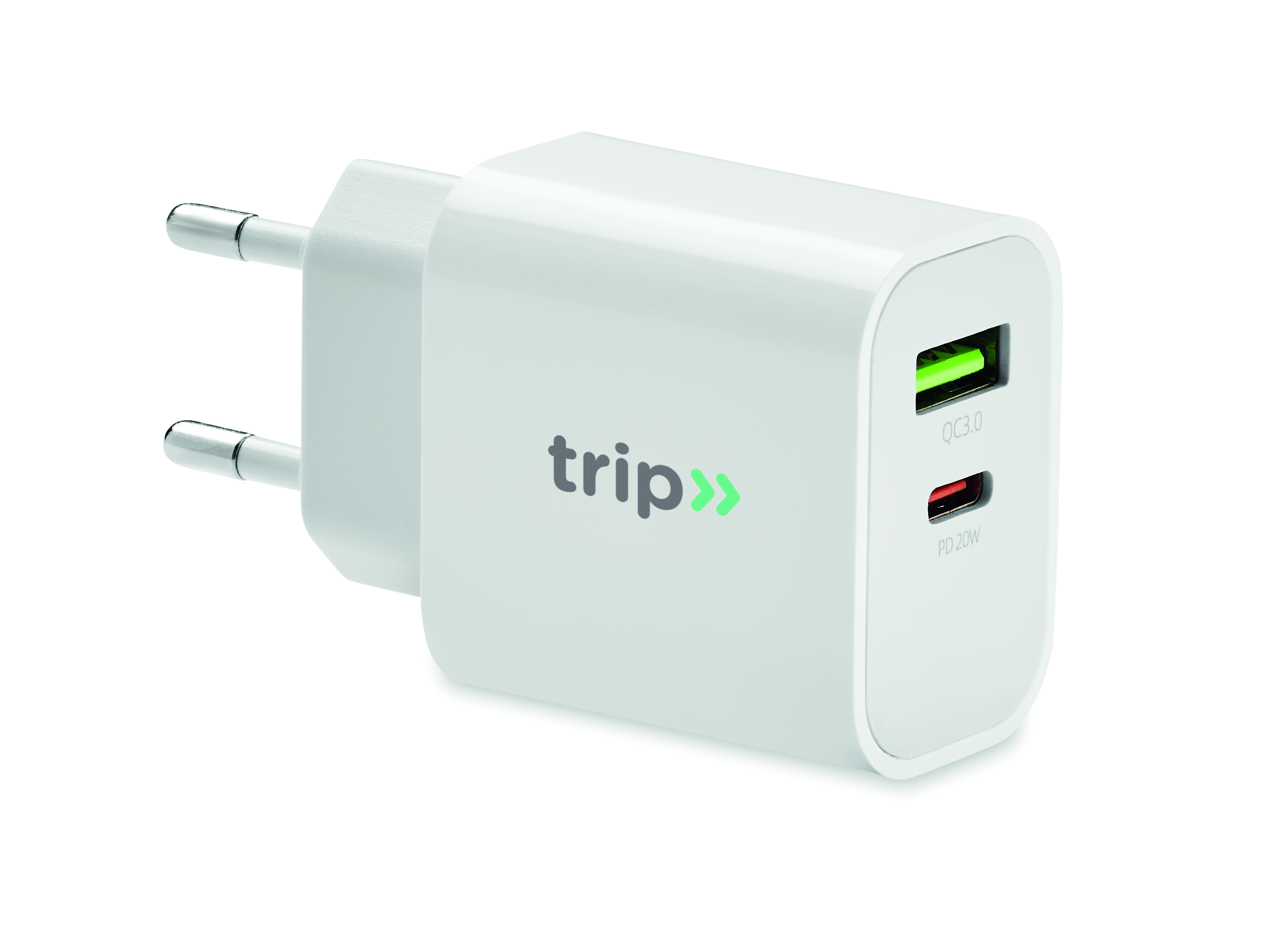 USB-Ladeadapter, Reiseladeadapter, USB-C, QC3.0, PD20W