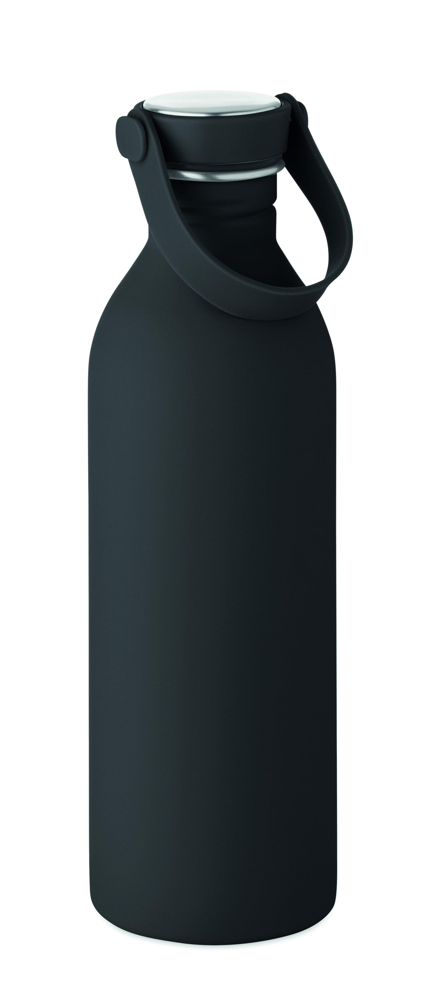 Trinkflasche, Wasserflasche, Dunkelgrün, Schraubverschluss, Tragetasche