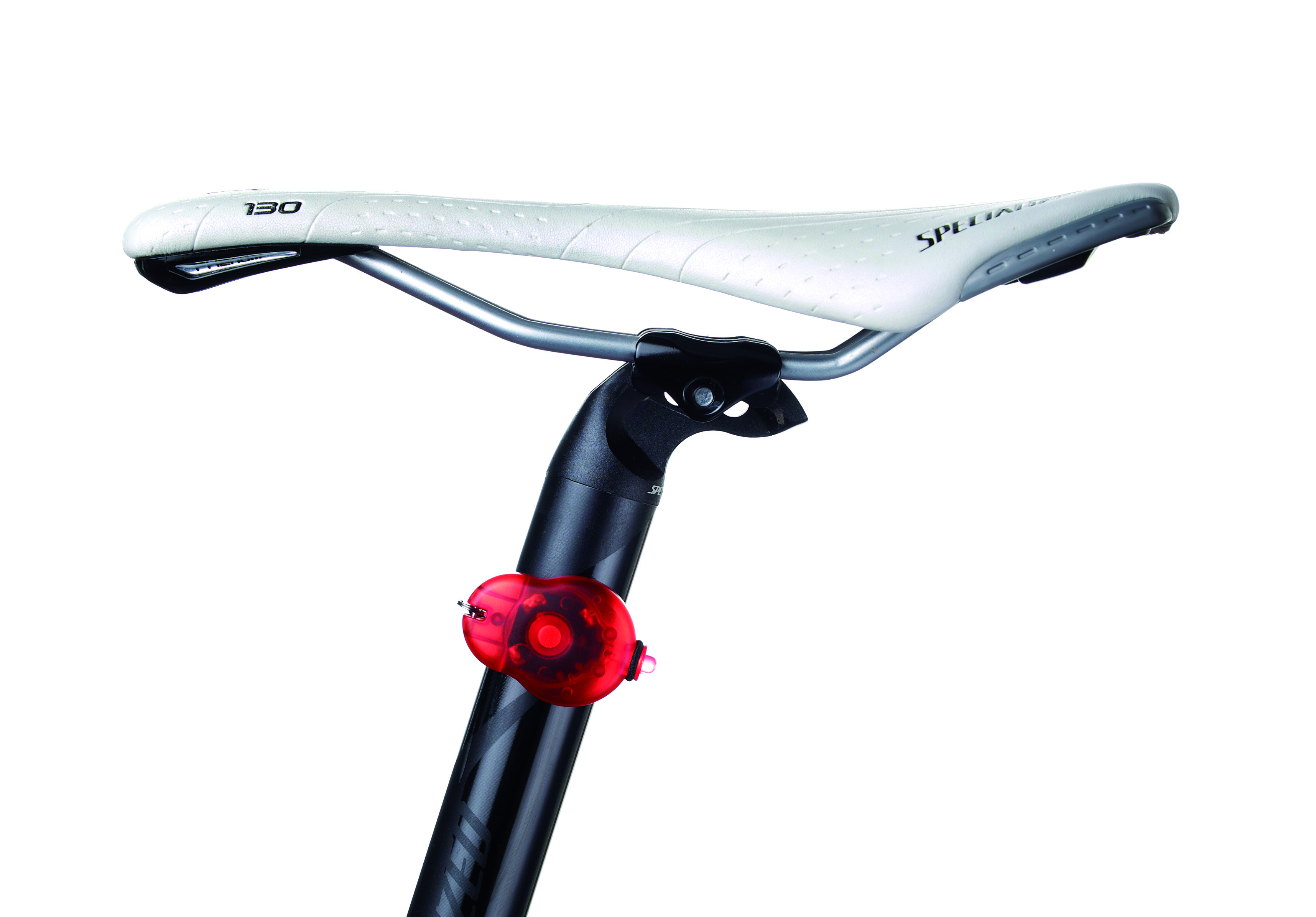 Sattel, Sattelstütze, Roter Reflektor, Sattelbezug, Bike‑Sattel