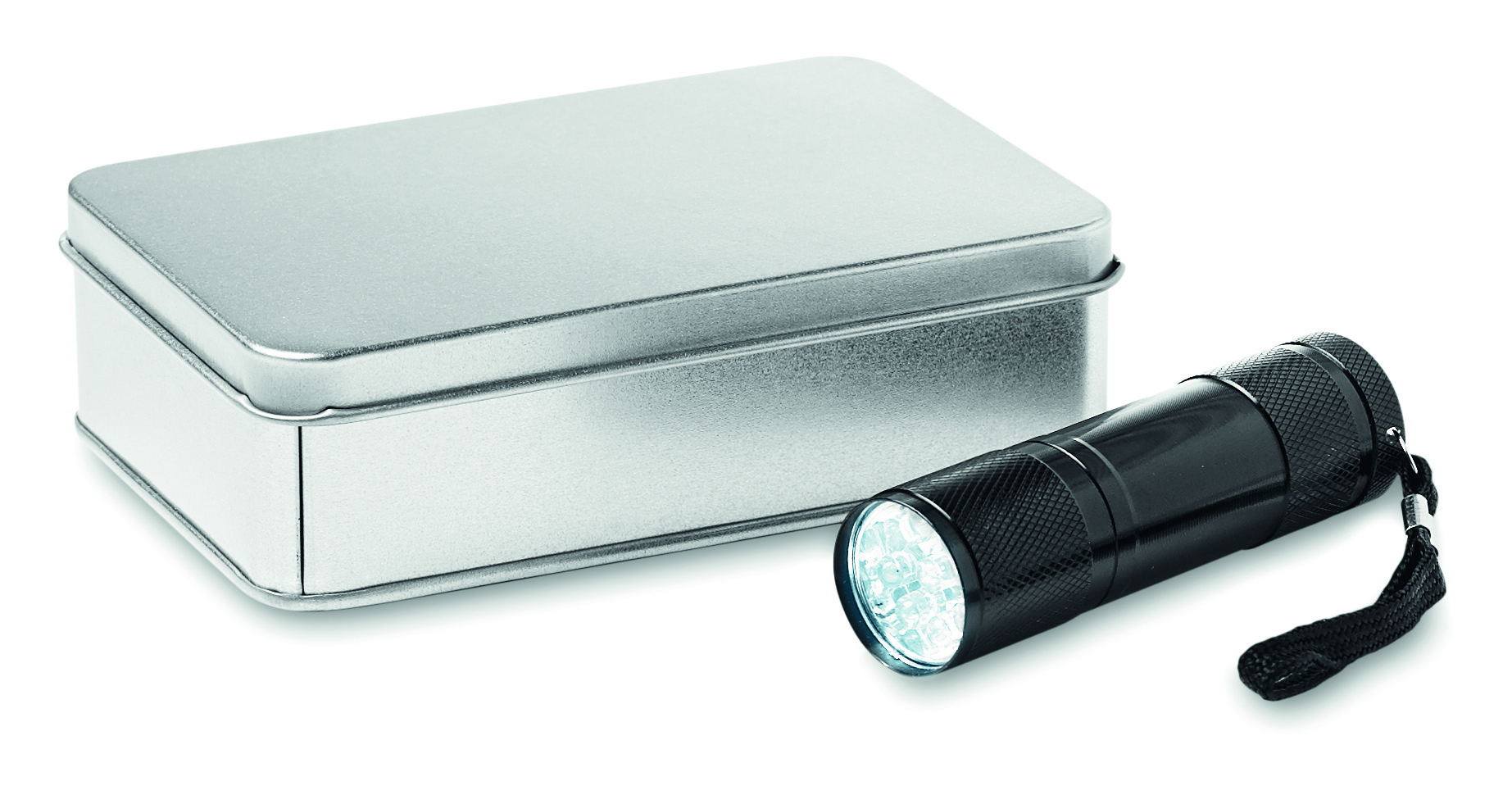 flashlight, later, titanium tin, Taschenlampe, Taschenlampe, Metallgehäuse, tragbares Licht, Taschenlampe, LED, Mini-Box, Silber, Handlampe, taschenlampe, LED, silber, metall, lampe