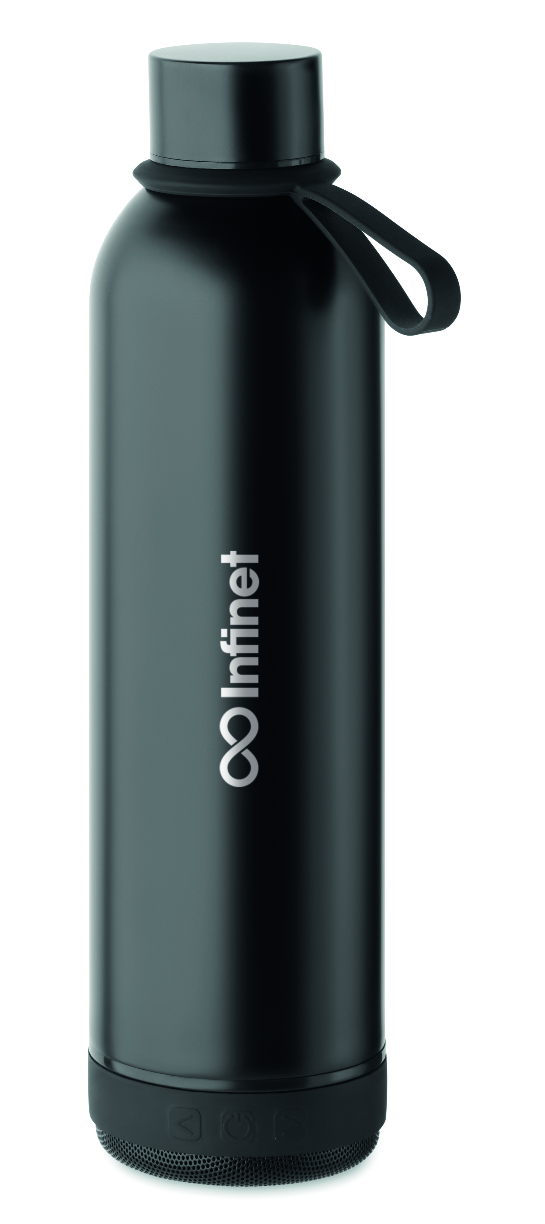 Wasserflasche, Trinkflasche, Aluminium, Schwarz, Lanyard-Griff, Trinkflasche, Wasserflasche, Edelstahl, schwarz, Tragegriff, Wasserflasche, Trinkflasche, Stahl, Dunkelgrün, Trageschlaufe