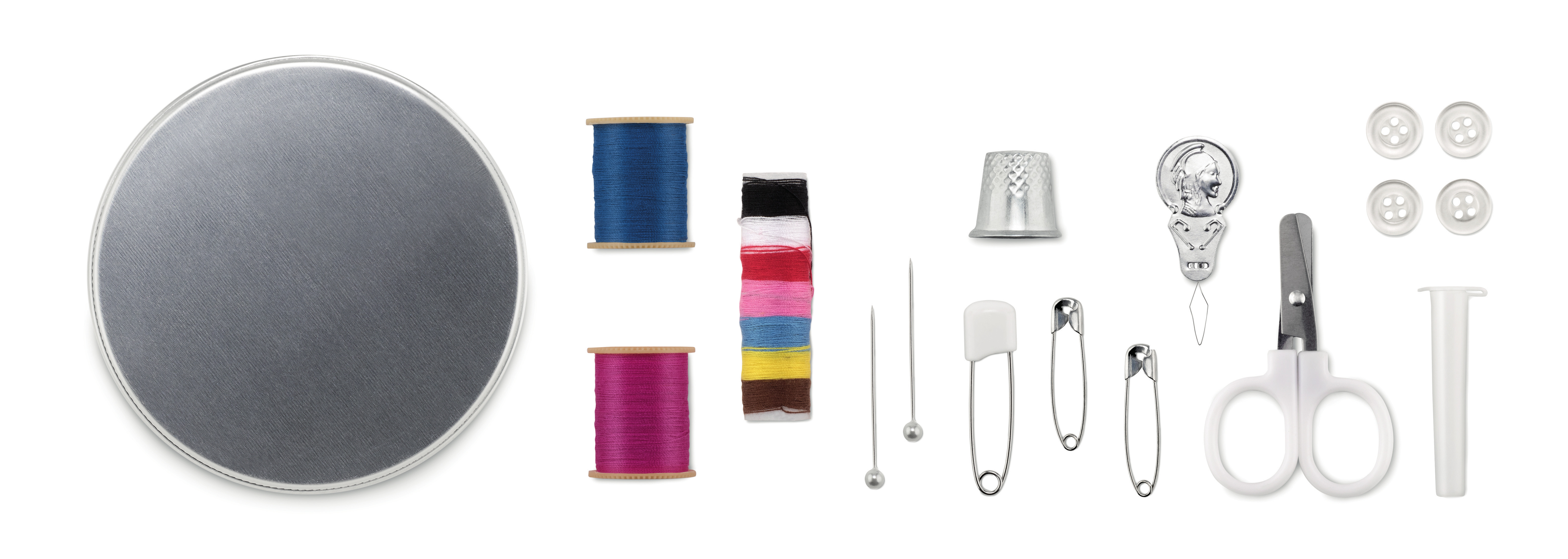 Nähset, Nähzubehör, Faden, Nähgarn, Schere