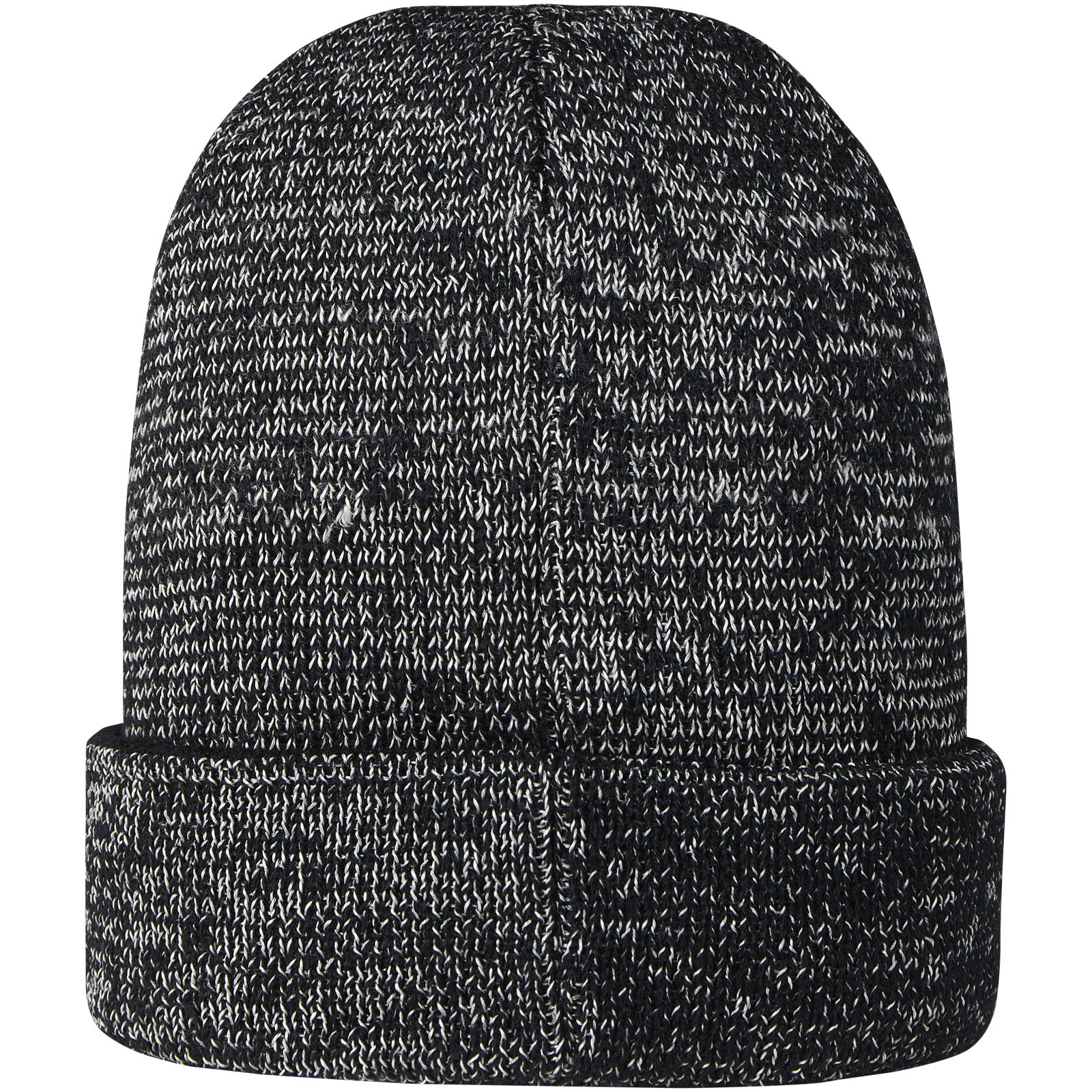 Beanie, Wintermütze, Strickmütze, Knotenmuster, Dunkelgrau