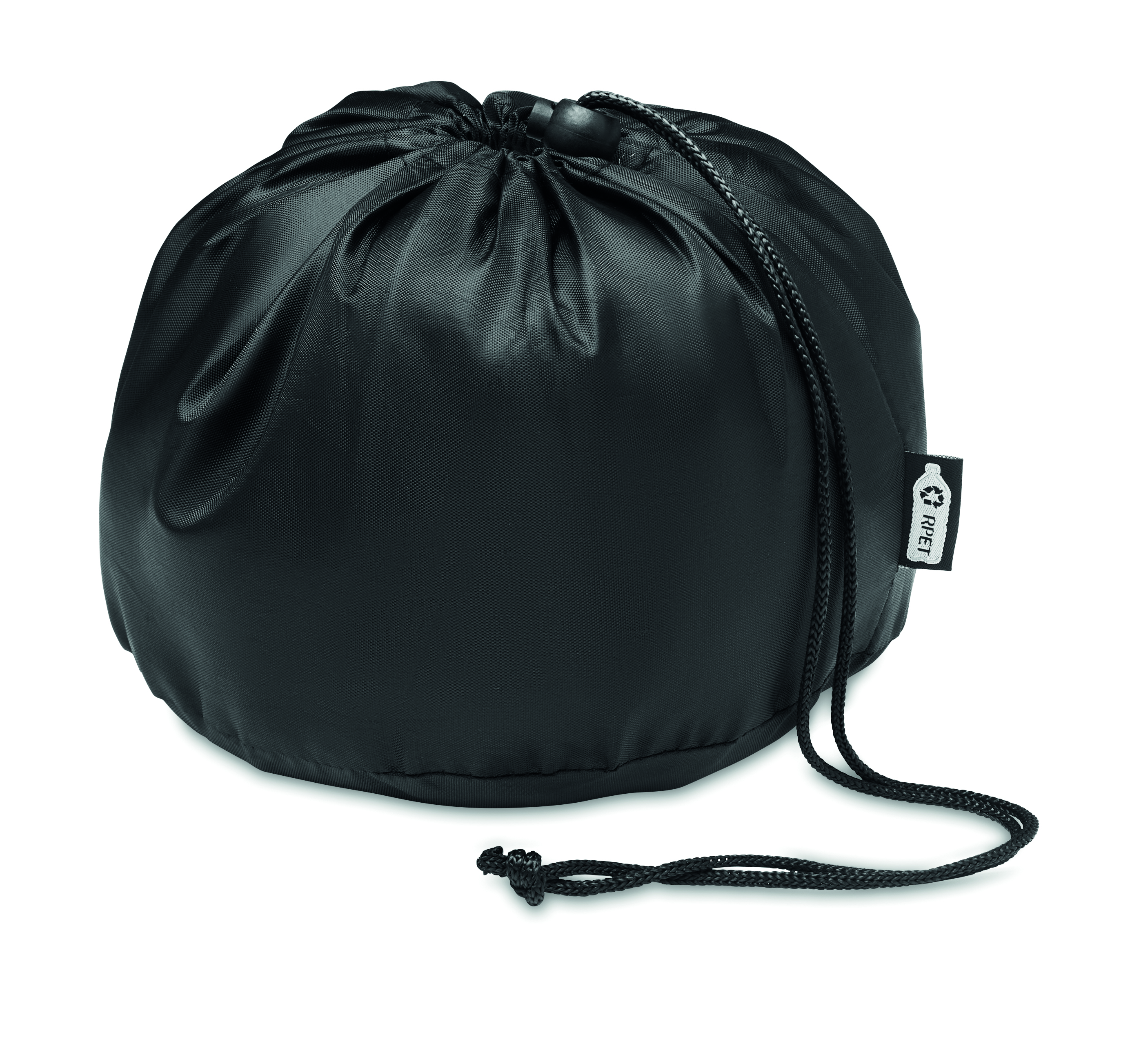 Beutel, Joggingsack, Drawstring bag, Schwarz, Leichtes Material