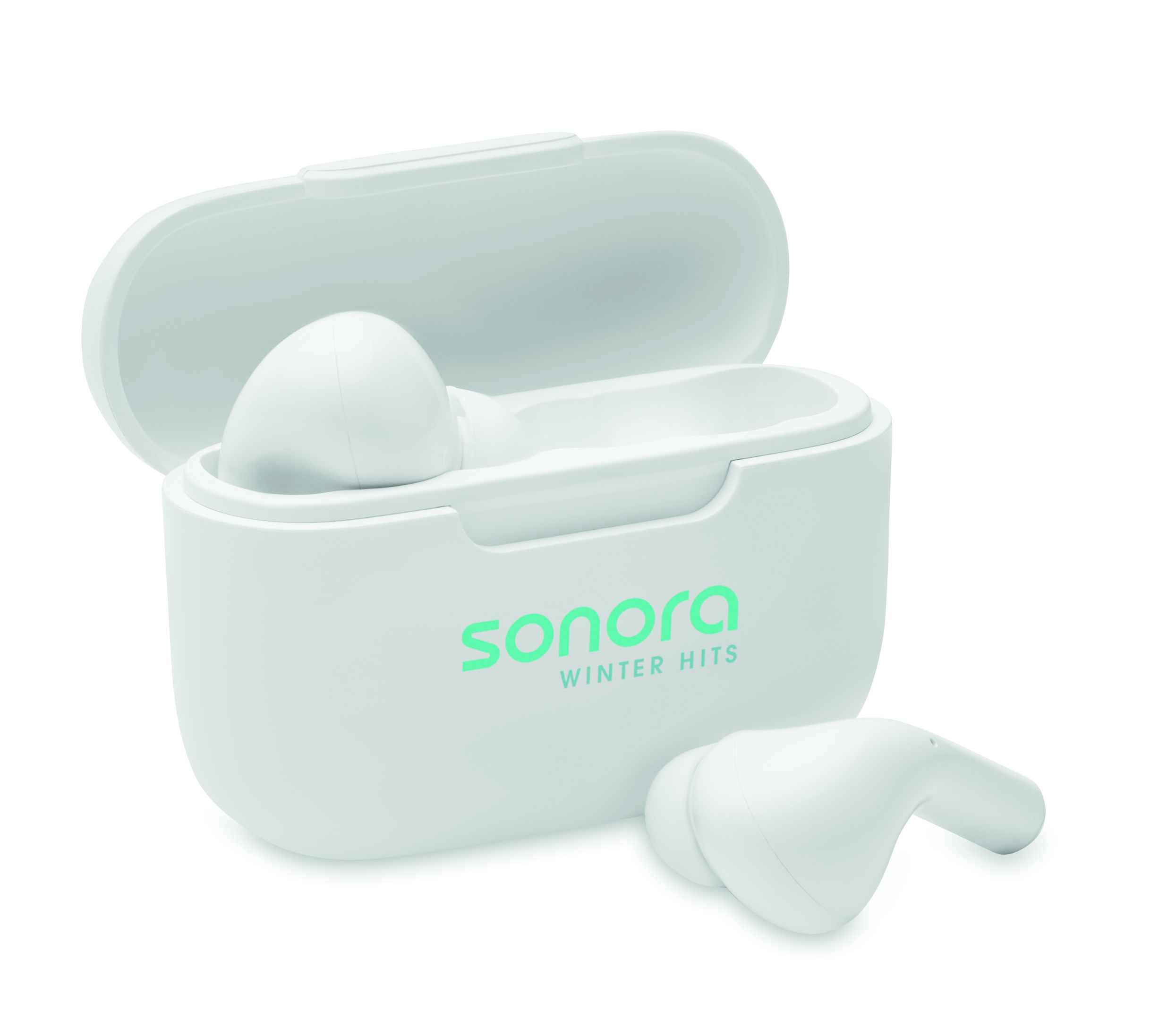 true wireless earbuds, Gehäuse für Earbuds, kabellose Kopfhörer, Bluetooth-Kopfhörer, kompakte Ladehülle, In-Ear, Wireless Earbuds, Case, White, TWS, Kopfhörer, In-Ear, Bluetooth, Ladecase, Weiß, in-ear, wireless, ohrhörer, etui, weiß