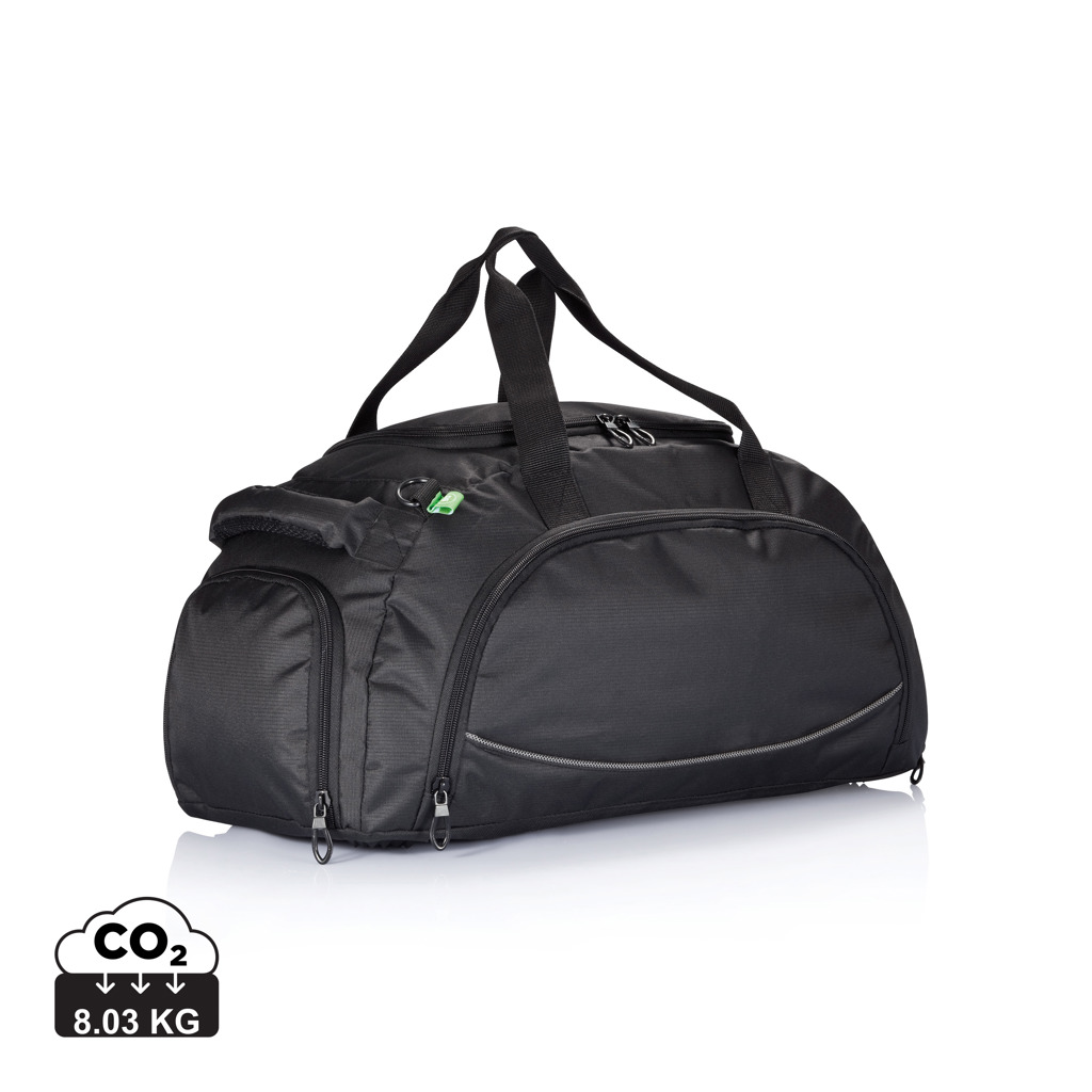 Reise-Transporttasche, Duffelbag, Schwarz, Zip-Fronttasche, Gewicht-8kg