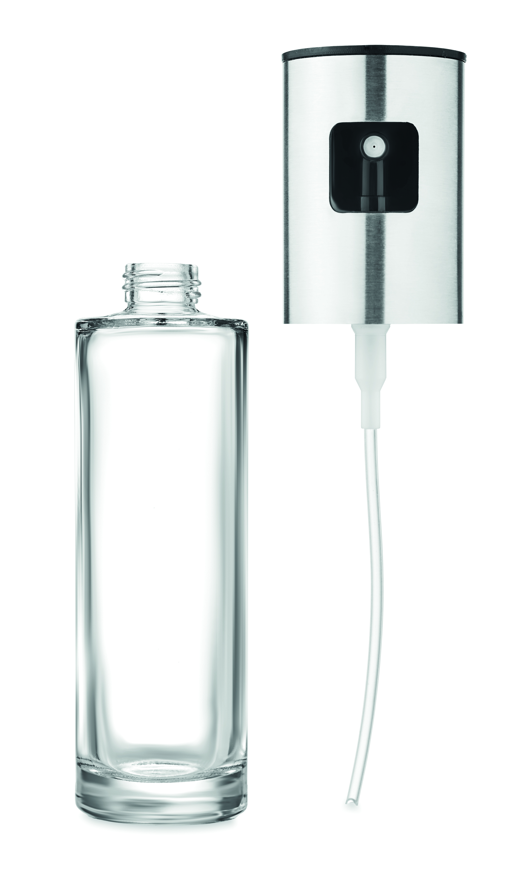 glasflasche, spirituosenflasche, kappenschwarz, dispenser, sprayer
