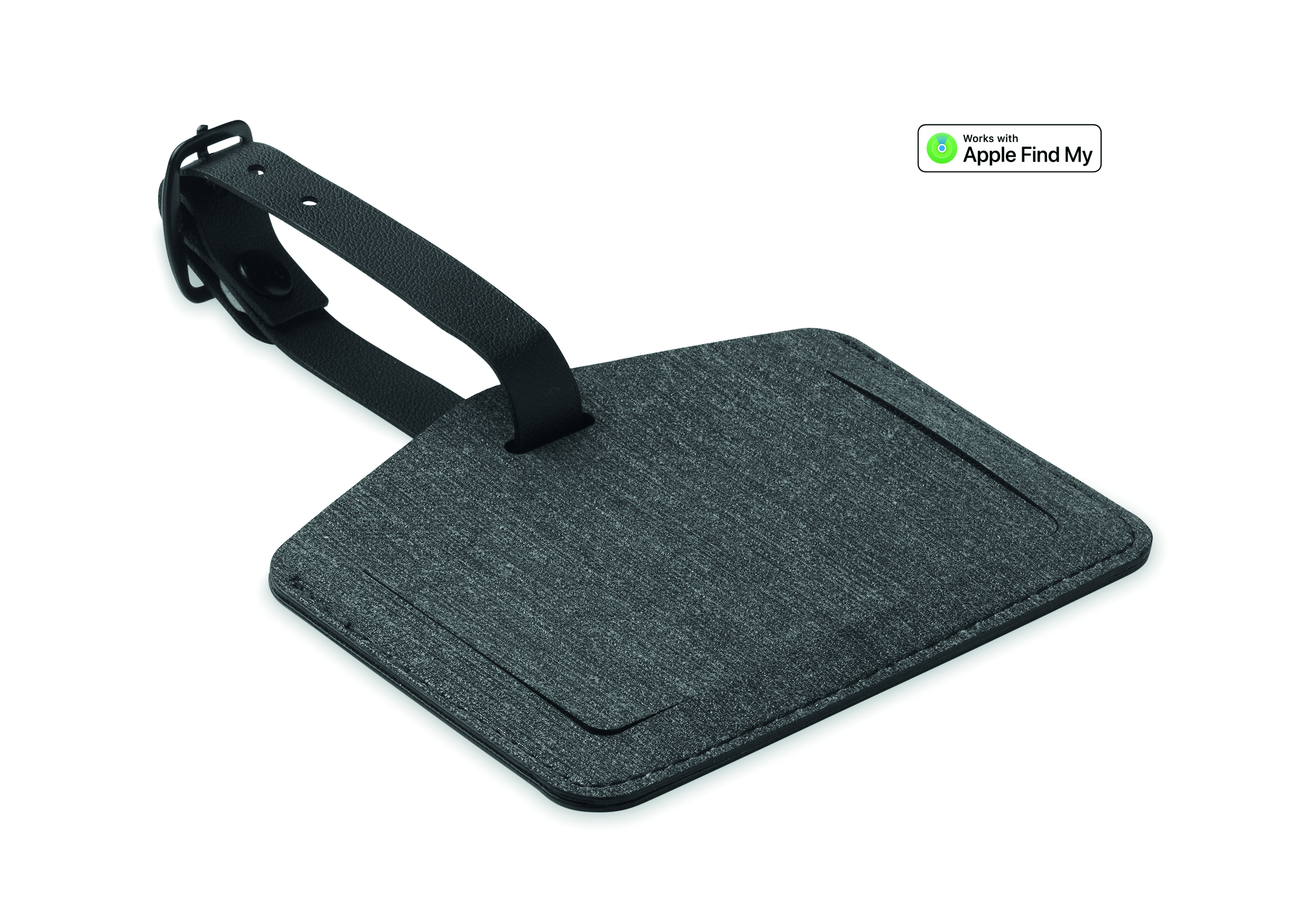 Etikett, Gepäckanhänger, Gepäckanhänger, Etikettenhalter, Filzoberfläche, Lederband, Schwarz, Schuhschale, Gepäckanhänger, Reisepass-Tag, Luggage Tag, Gepäckkennzeichnung