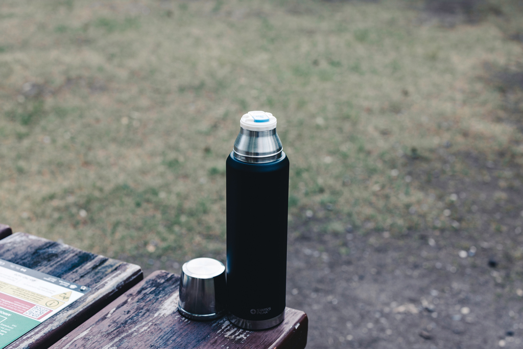 Thermos, Wasserflasche, Edelstahl, Vakuumisoliert, Metallflasche