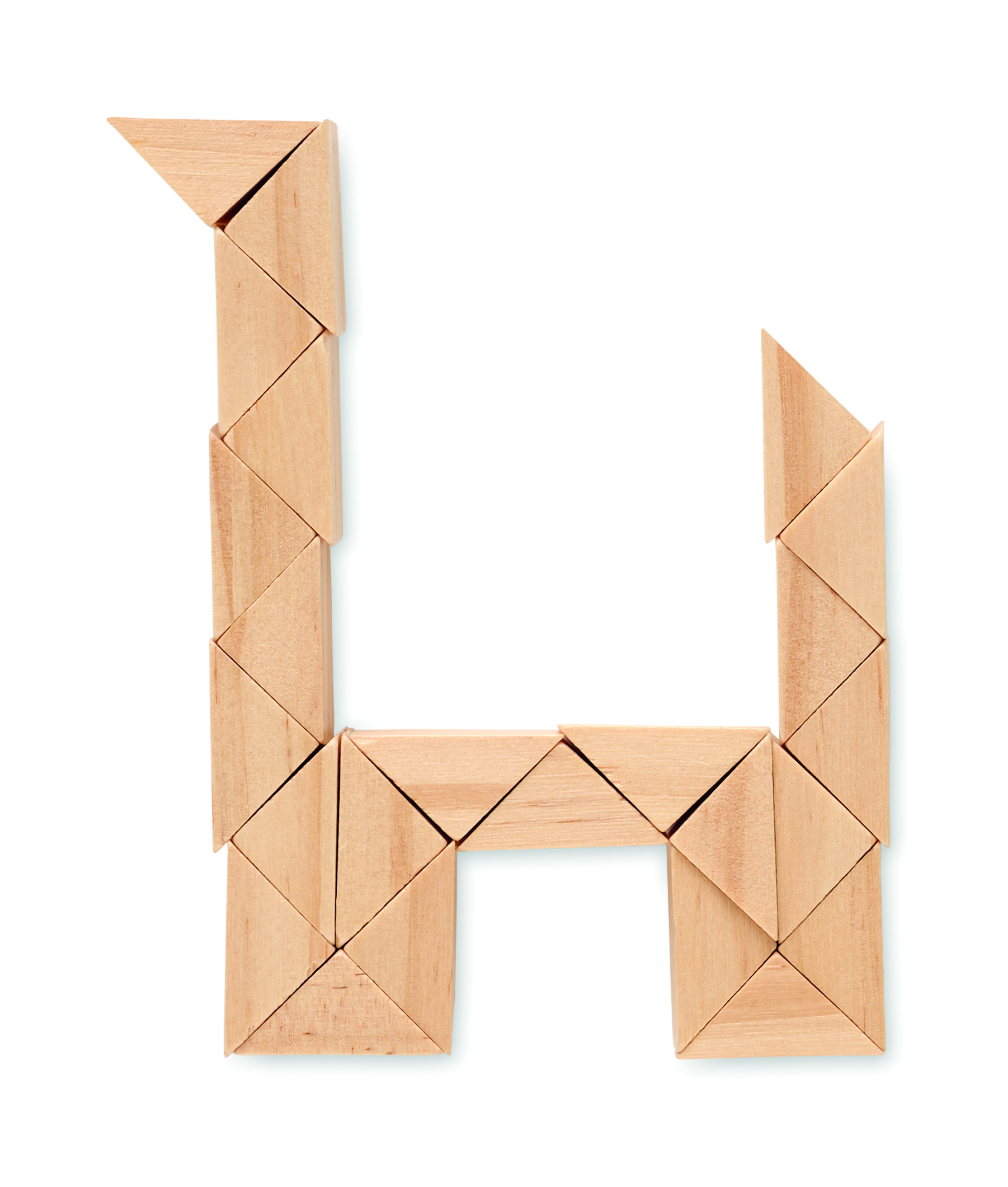 Holzbausteine, Bausteine, Holz, Pyramidenform, Konstruktionselemente