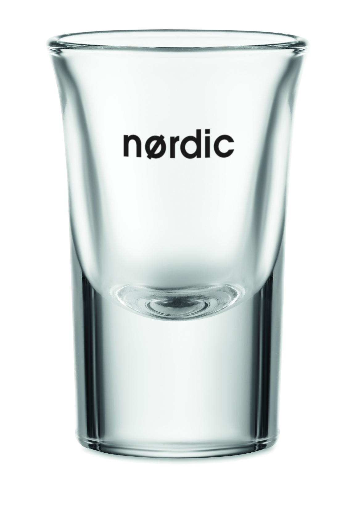 Glas, Shotglas, Transparente Glas, Brenn-Glas, Nordic