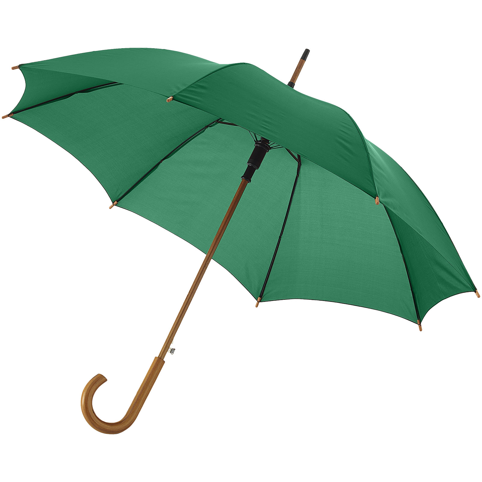 Regenschirm, Umbrella, Holzgriff, Grün, Faltbar, Regenschirm, Holzgriff, Grün, Kompakt, Offenbar Parasole?, Regenschirm, Holzgriff, Grün, Klappschirm, Curved Griff