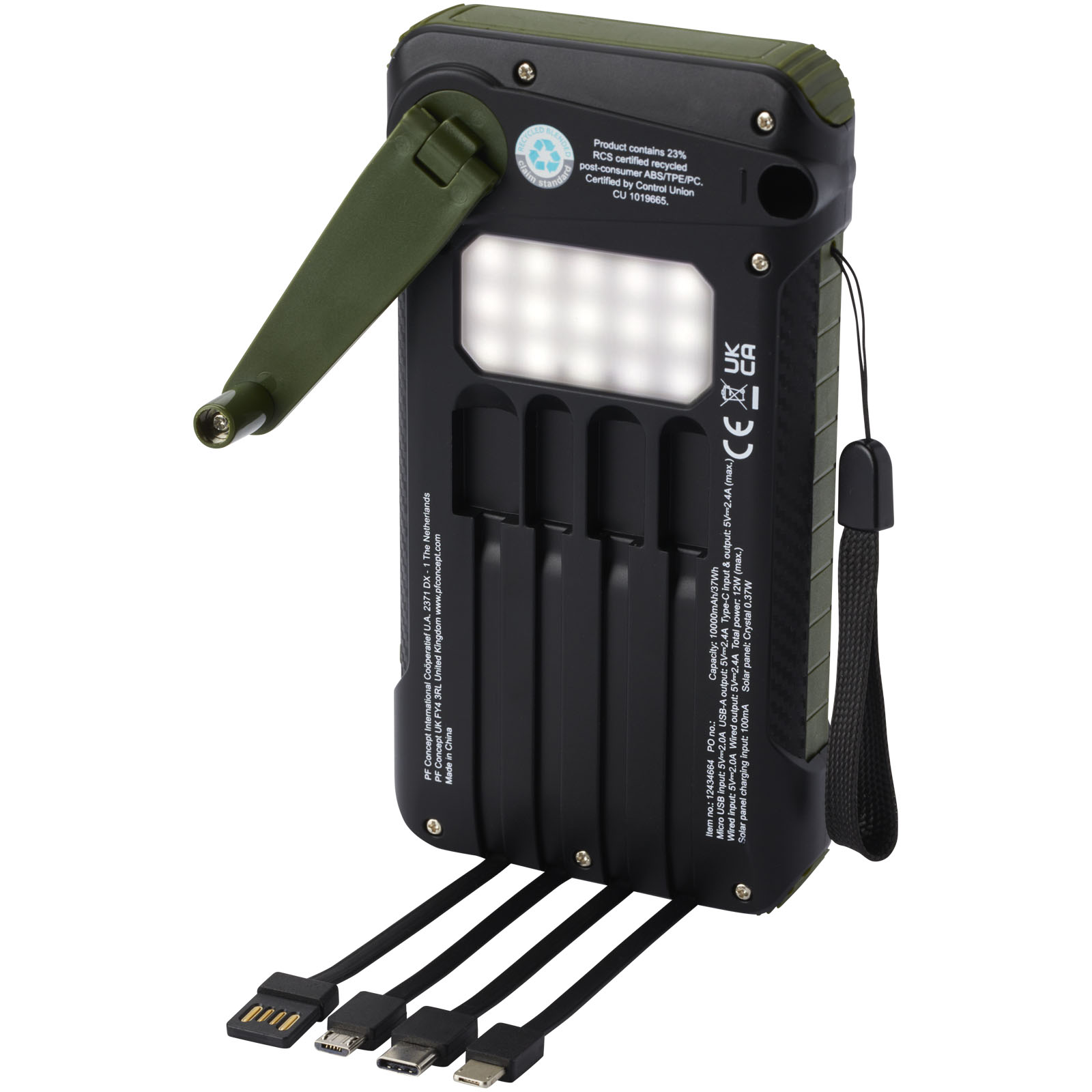 handschleife, Energie Speicher, Multi-Port, LED-Leuchte, Werkzeugset