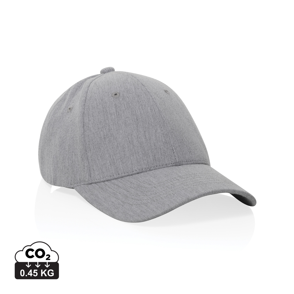 Baseball Cap, Baumwolle, Grau, Curved Bill, Unisex