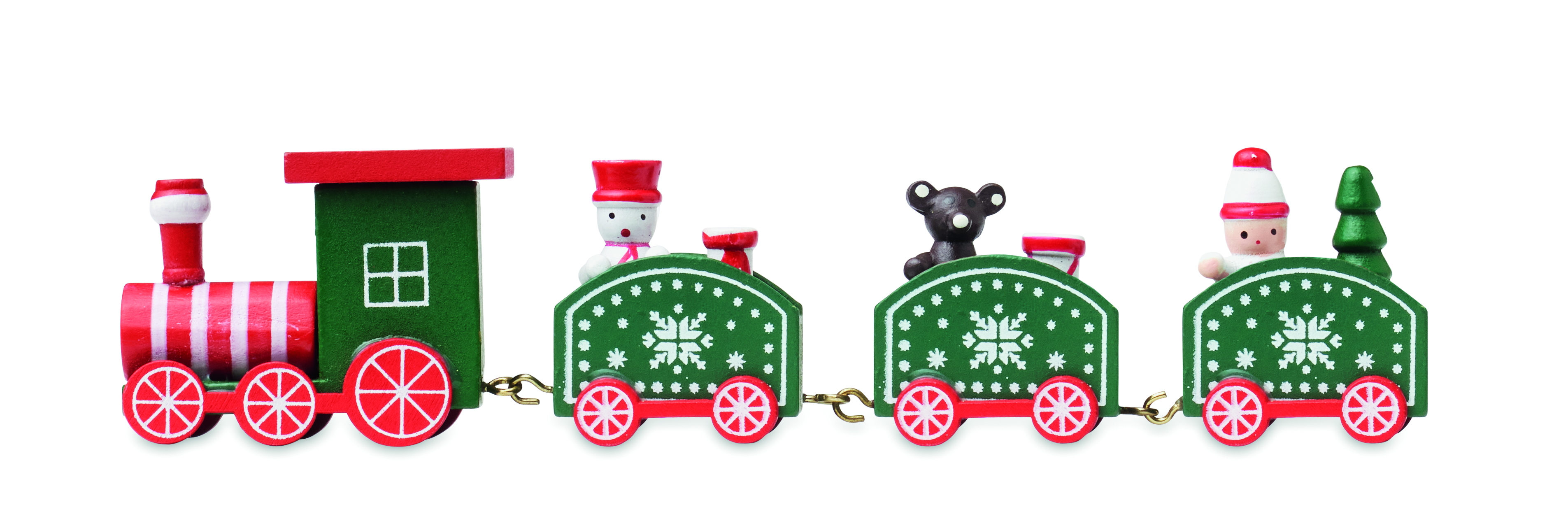 Holzzug, Weihnachtszug, Rotgrün, Kappenset, Puppe, Holzzug, Weihnachtszug, Grün, Rot, Kleiner Zugwagen, Holzzug, Weihnachtszug, Zug, Lokomotive, Waggon, Holzspielzeug, Weihnachtstrain, Zugset, Grün, Miniature