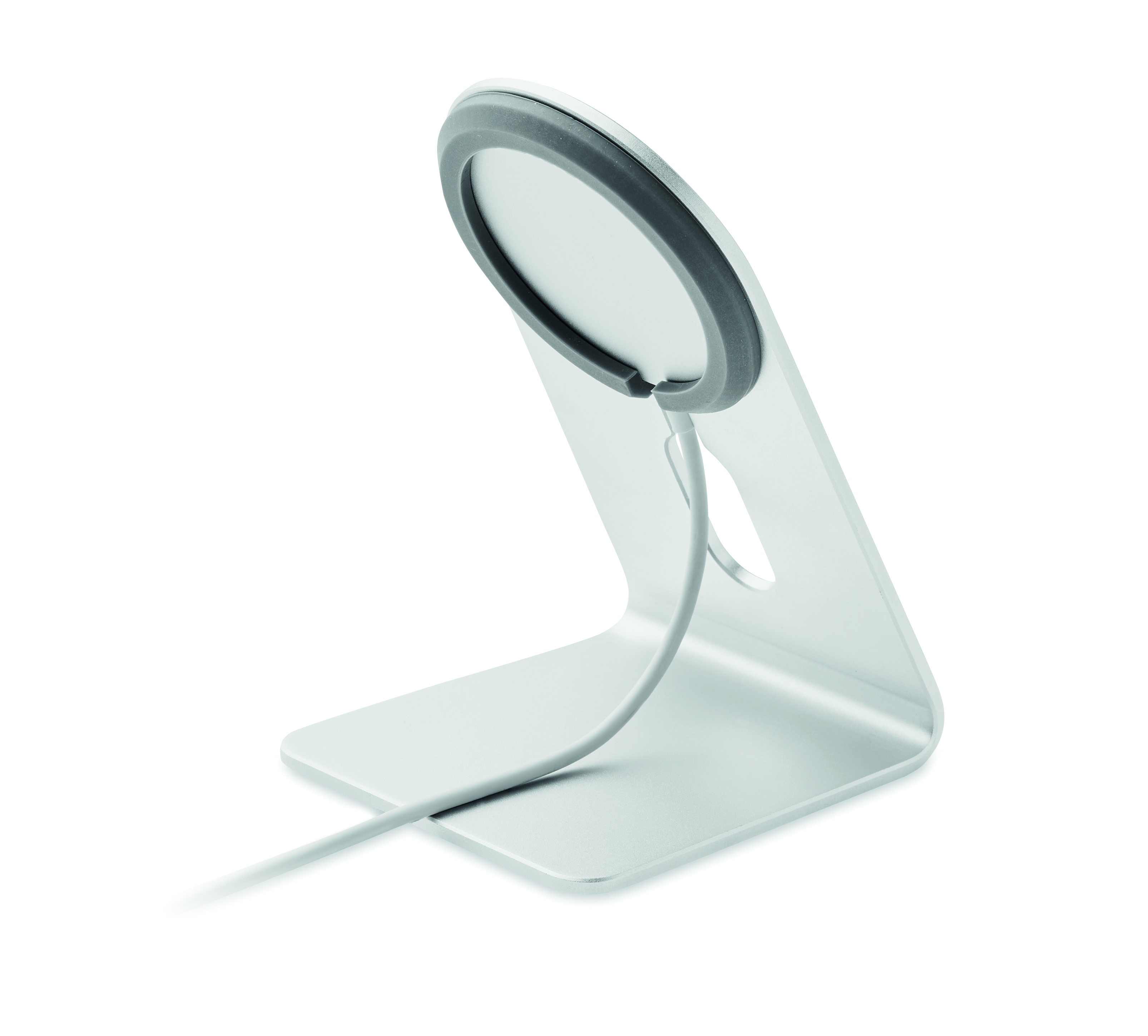 kopfhörerhalter, schreibtischhalter, kabelhalter, metall, weiß