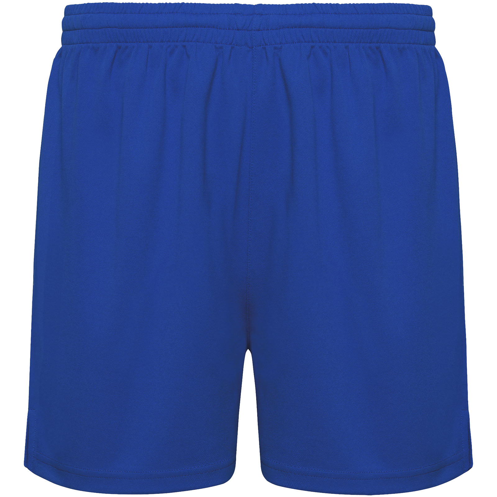 Sporthose, Shorts, Kunstfaser, einfarbig, Kordelzug, kurz, blau, elastischer bund, schlicht, shorts, Hose, Shorts, Sportshorts, Kordelzug, Einfarbig, hosen, sport, blau, elastischer-bund, unmuster
