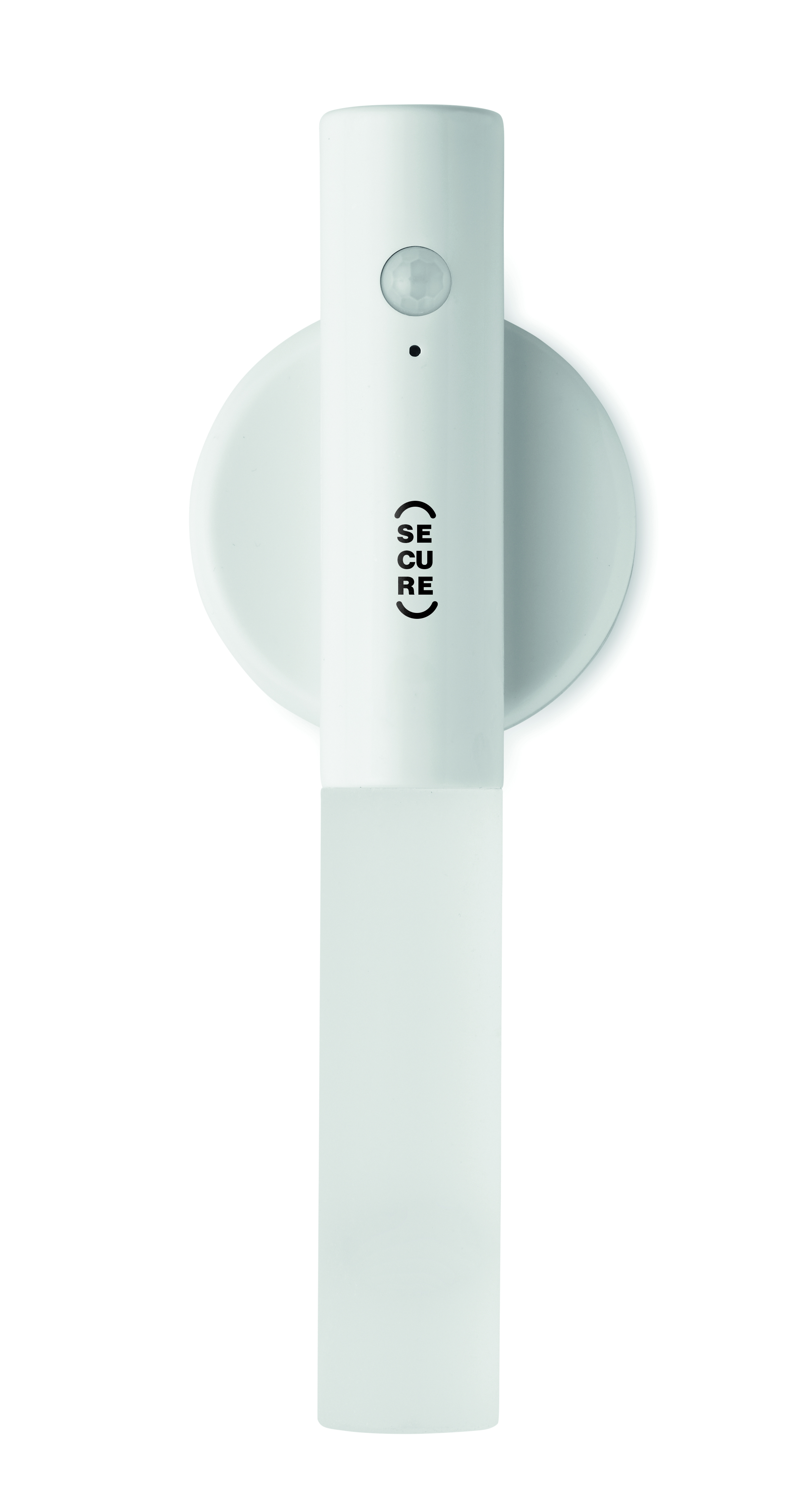 sensor, motion, white, circular mount, handle, handheld, Sensor, Weiß, Montage, Türsensor, Gerät, Türstopper, Wandmontage, Sensor, weiß, runder Sockel