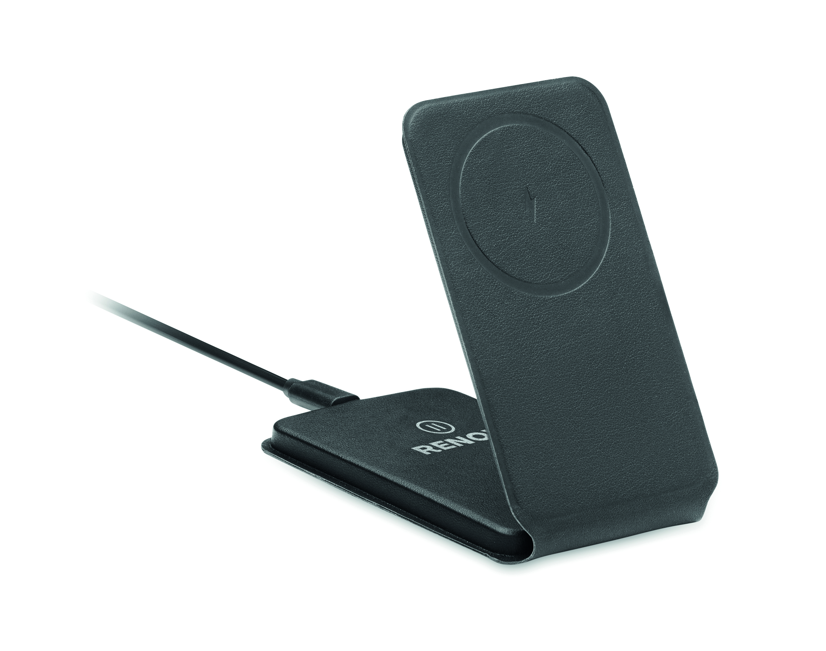 induktionslader, kabelloses ladegerät, handy_stand, dock, lade_pad, Ladegerät, drahtlos, Ständer, Dock, Ladefläche, Ladestation, Ladegerät, Wireless Charger, Qi-Ladegerät, Schwarz