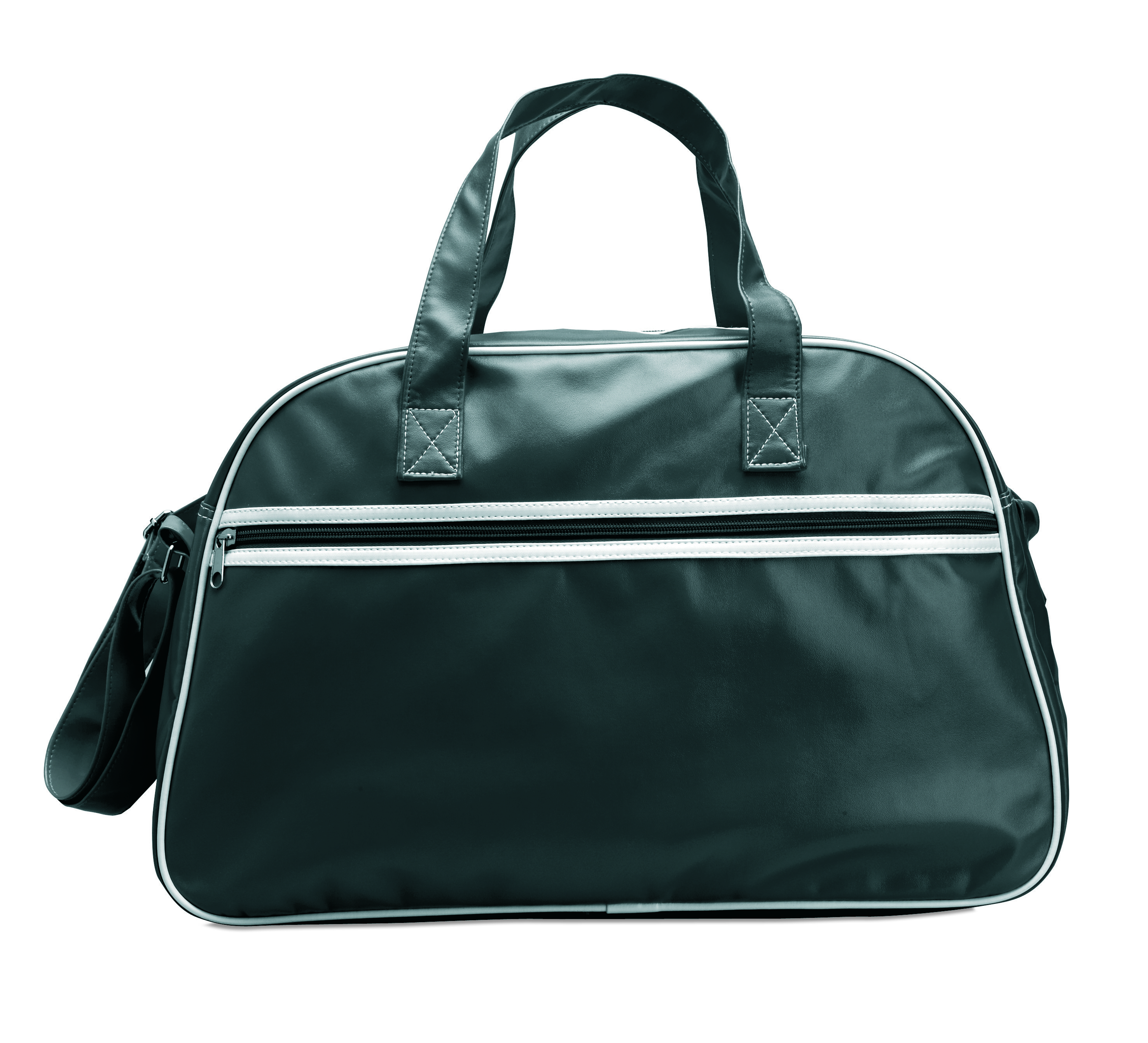 Reisetasche, Handtasche, Duffle, Nylon, Schwarz