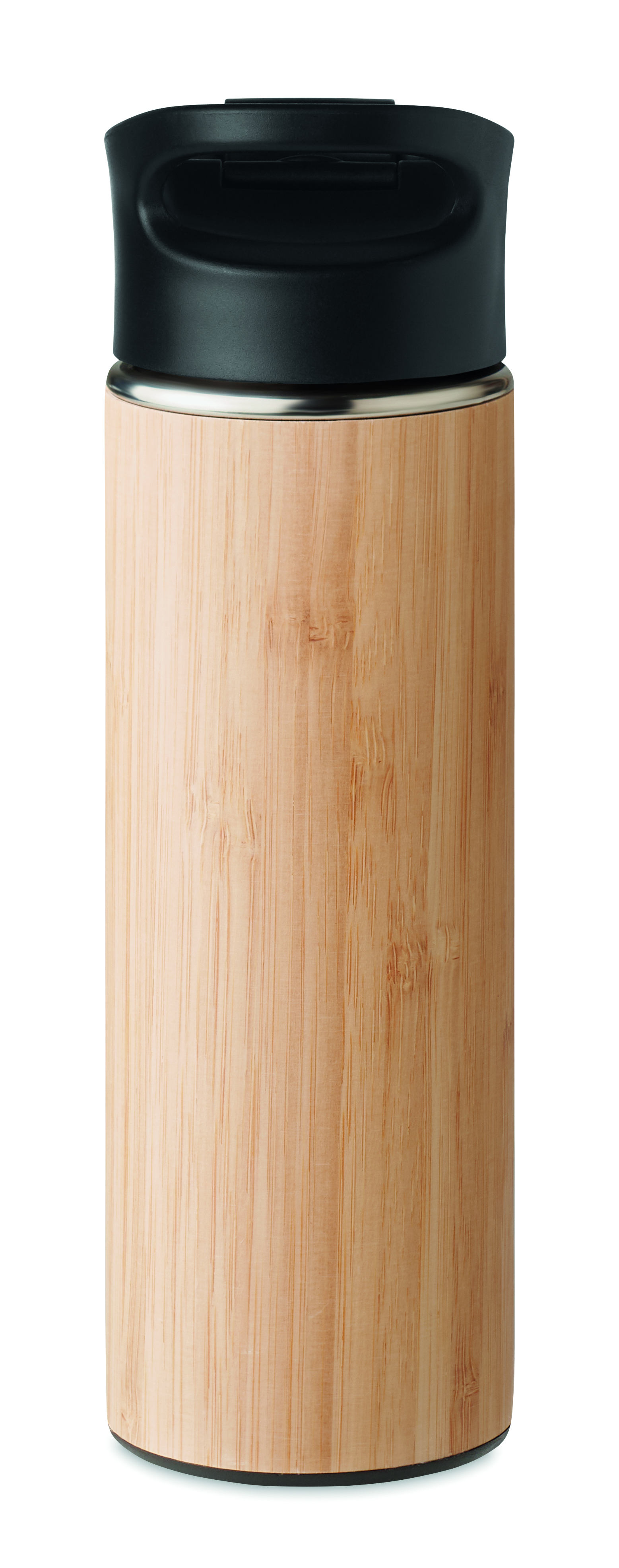 Trinkflasche, Wasserflasche, Bambus, Holzoptik, Auslaufsicher