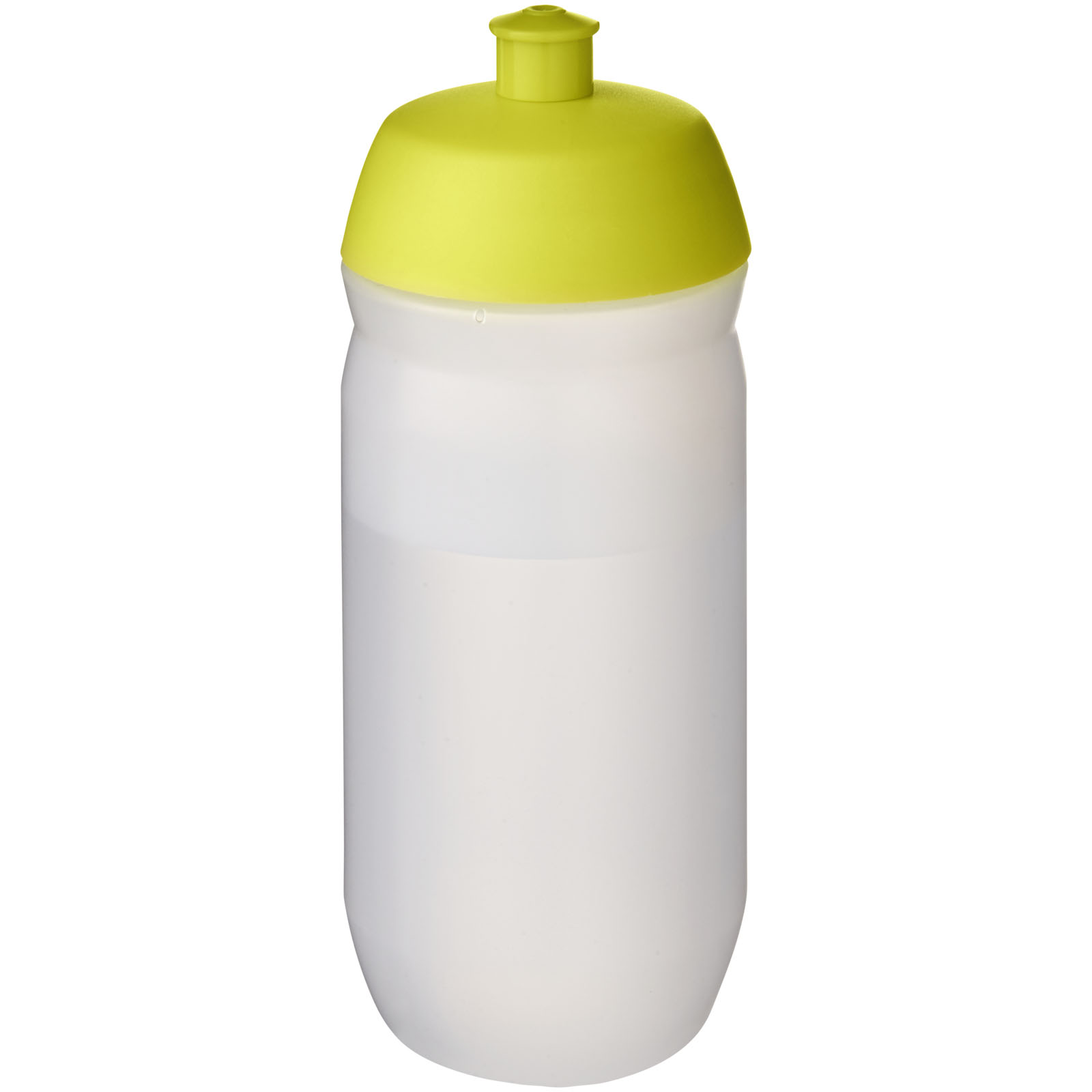 Trinkflasche,  Sportflasche,  Kunststoff,  Hellgrün Deckel,  Einwegfrei
