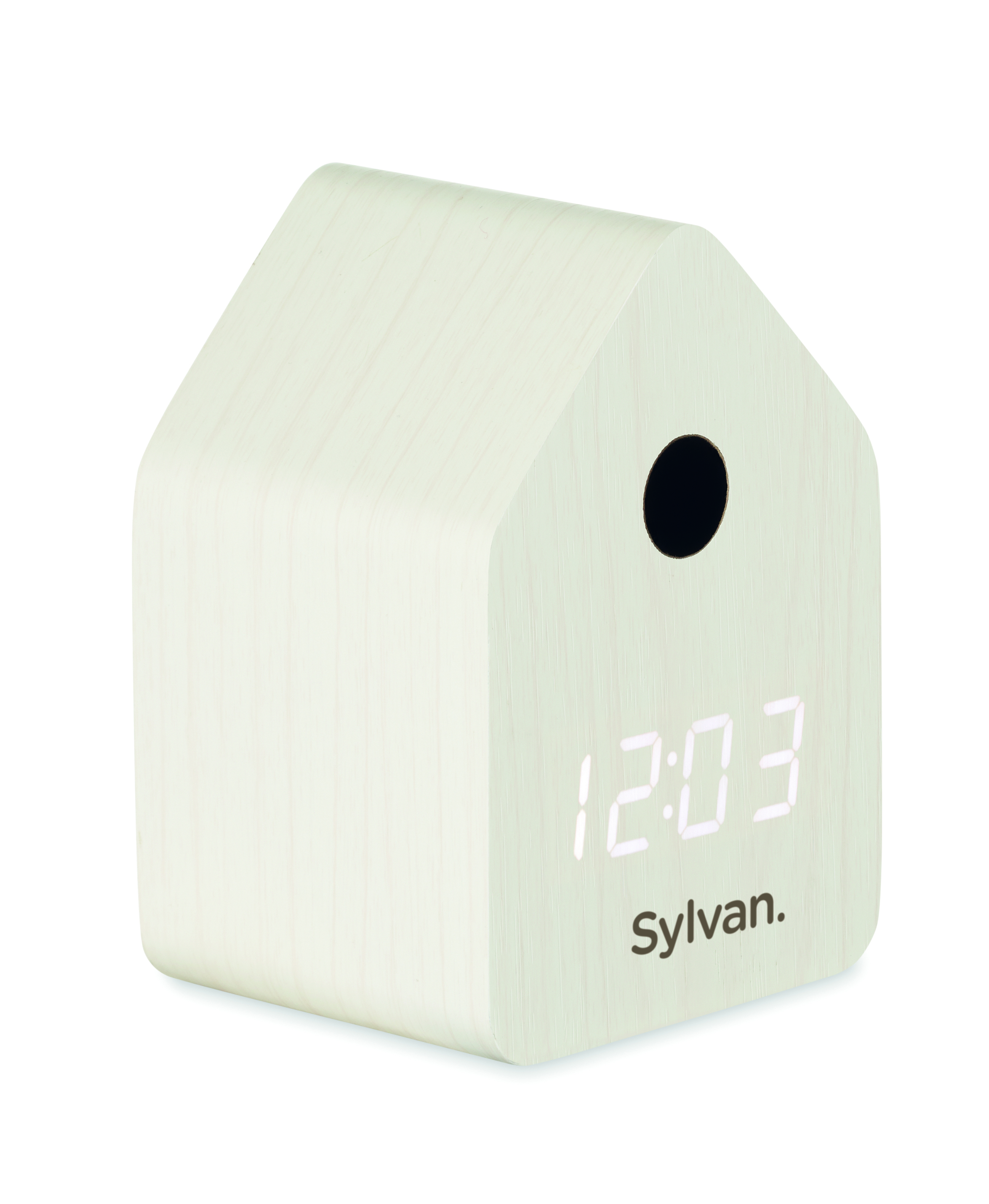 Wecker, Holz, Schwarzherz, digital, birkenholz, Holzwecker, Schreibtischuhr, Digitaluhr, Holzgehäuse, Sylvan-Brand