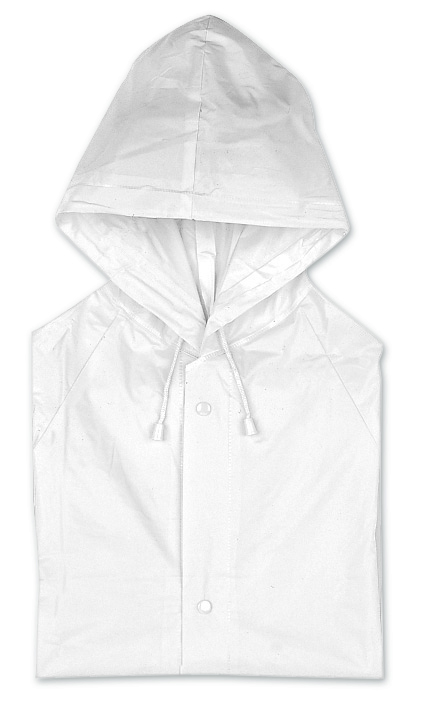 Hooded poncho, Weiße Regenjacke, Kapuzen-Saum, Wasserdicht, Ärmellose Regenjacke, Regenjacke, Hoodie, Plastikknopf, Kapuze, Weiß, Hoodie, Regenjacke, Kapuze, Kordelzug, Knopfleiste, Hoodie, Hooded poncho, White rain poncho, Raincoat, Drawstring hood