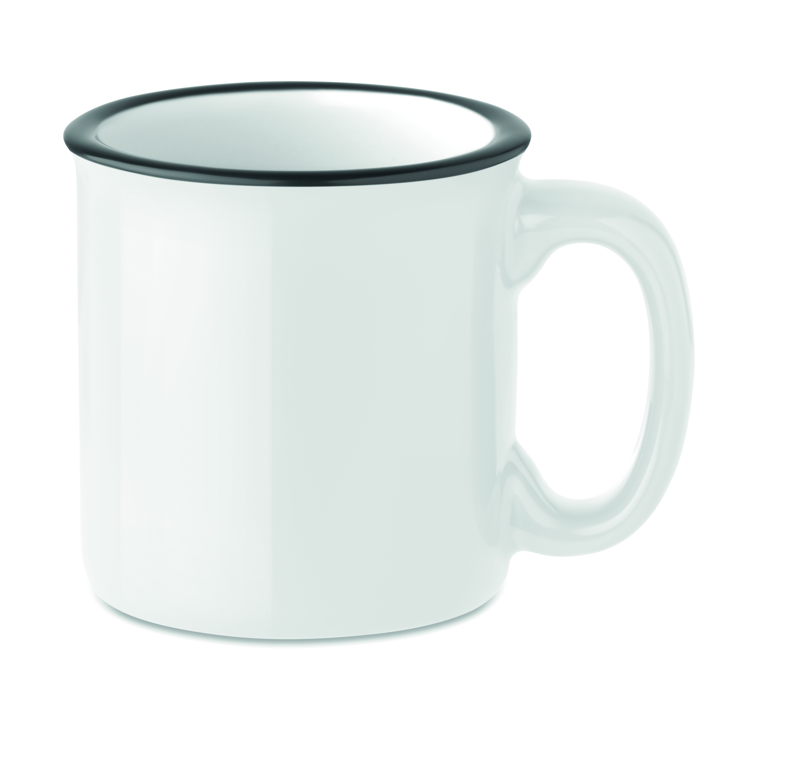 Tasse, Kaffeebecher, Porzellan, weiße Tasse, Henkel-Tasse