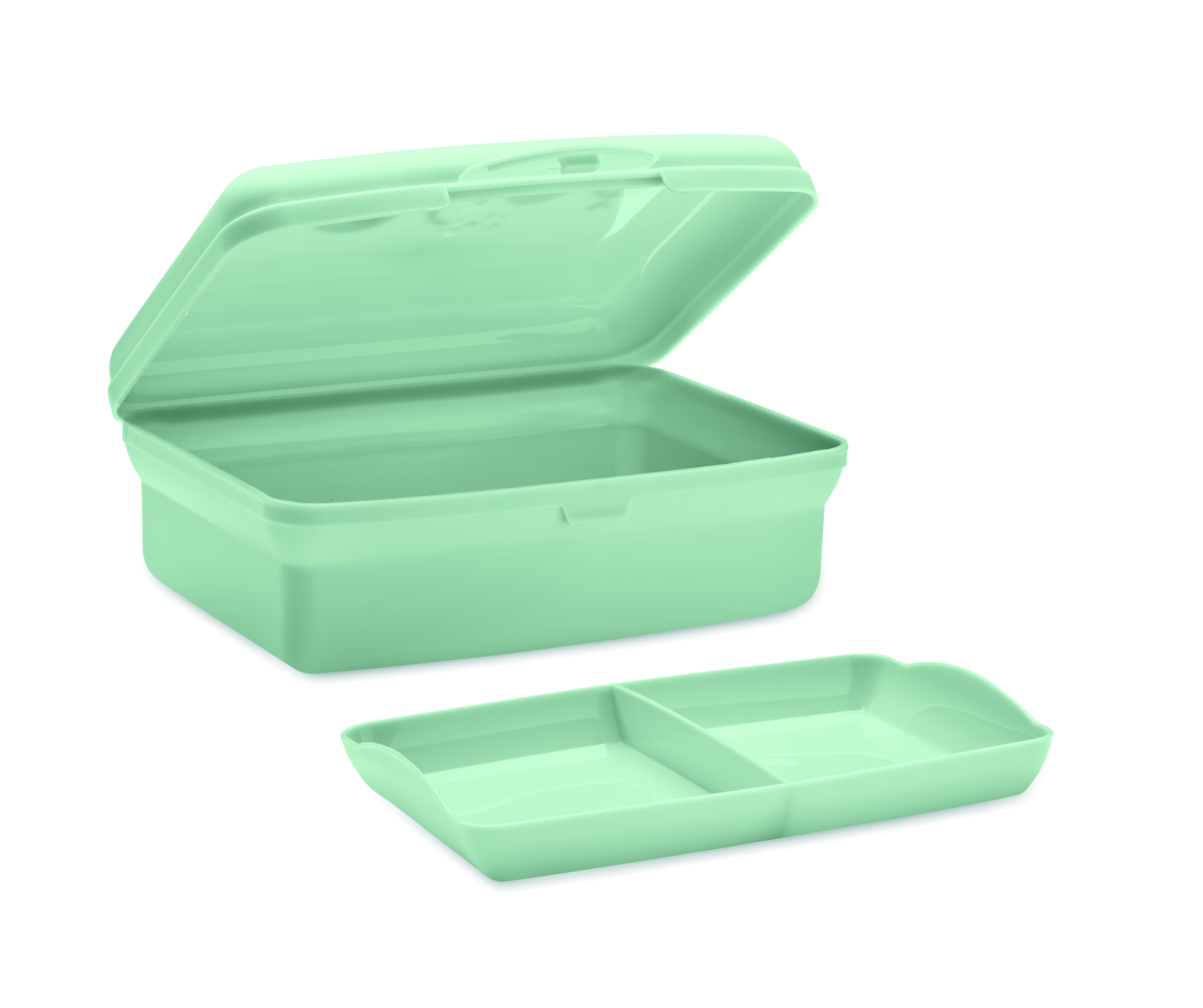 lunch box,  container,  rectangular,  plastic,  mint green