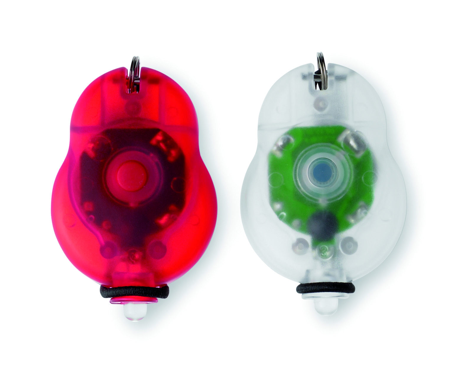 Reißverschluss-Tag, Retentions-Clip, Umhängeband, Gummischnalle, Kunststoffgehäuse