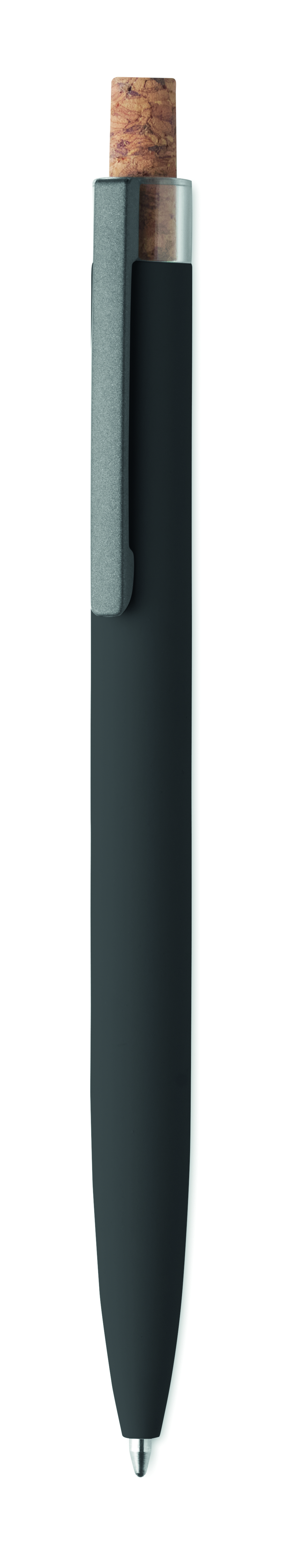 Kugelschreiber, Korpus, Holzkolben, Gehäuse, Farbton dunkelblau, Korken, Korken-Kappen, Metallclip, Gehäuse, Schreibgerät, Kugelschreiber, Korken, Metallclip, Gummigriff, Farbton grün, Kugelschreiber, Korkkappe, Stift, Schreibgerät, Bleistiftähnlich