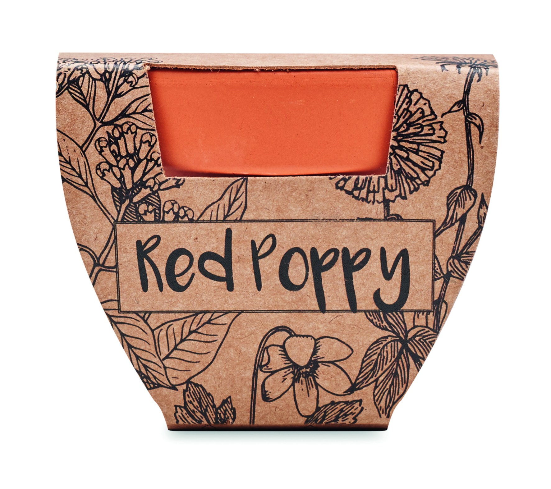 lip balm, rot, behälter, blumenmuster, ökologische verpackung