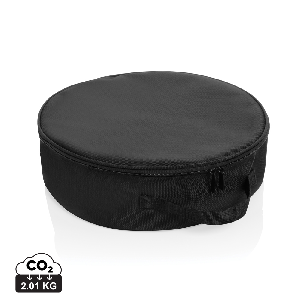 Kissen, Dekoration für Zuhause, Mobiliar, casualer Beutel, runde Tasche, schwarz, Trageschlüsselband, weiches Material