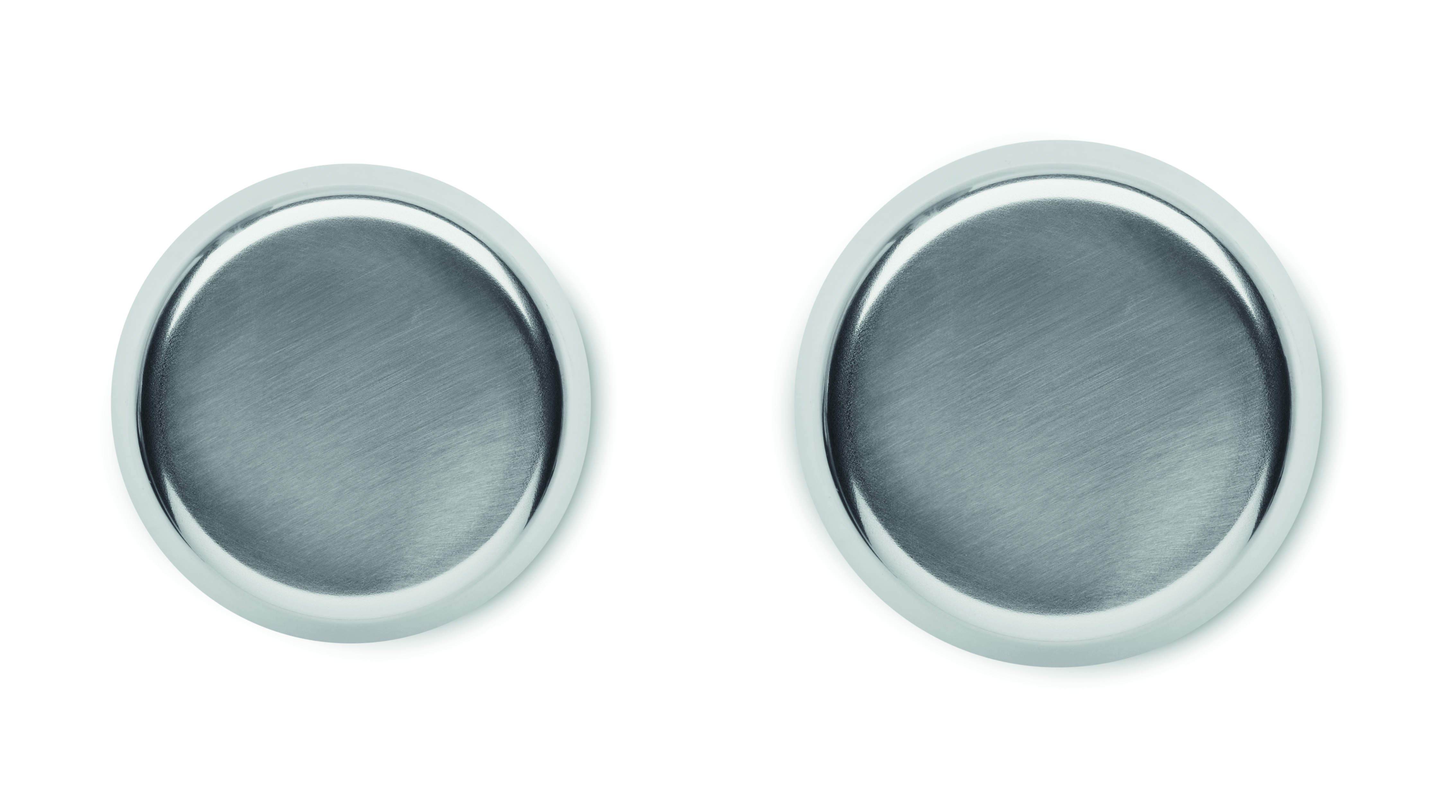 Edelstahl, Sockelabdeckung, Metalldeckel, runder Deckel, zwei Teile